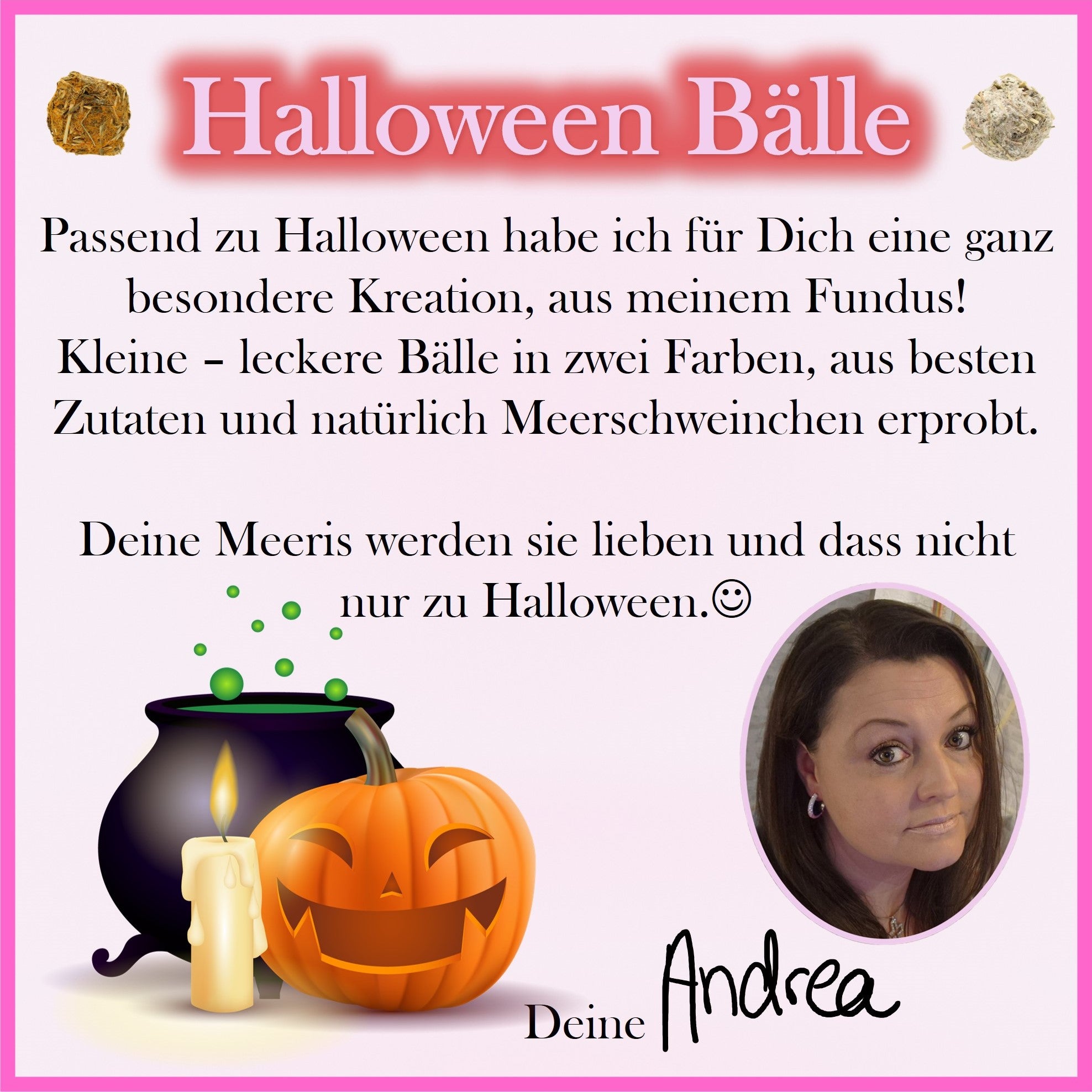 🎃 Halloween balls – colorful nibbling fun for guinea pigs