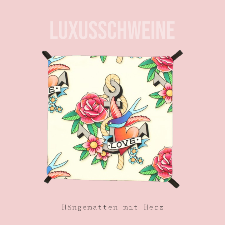 tattoo hängematte Hängematte Ahoy Tattoo – Kuschelplatz für Meerschweinchen – LuxusSchweine