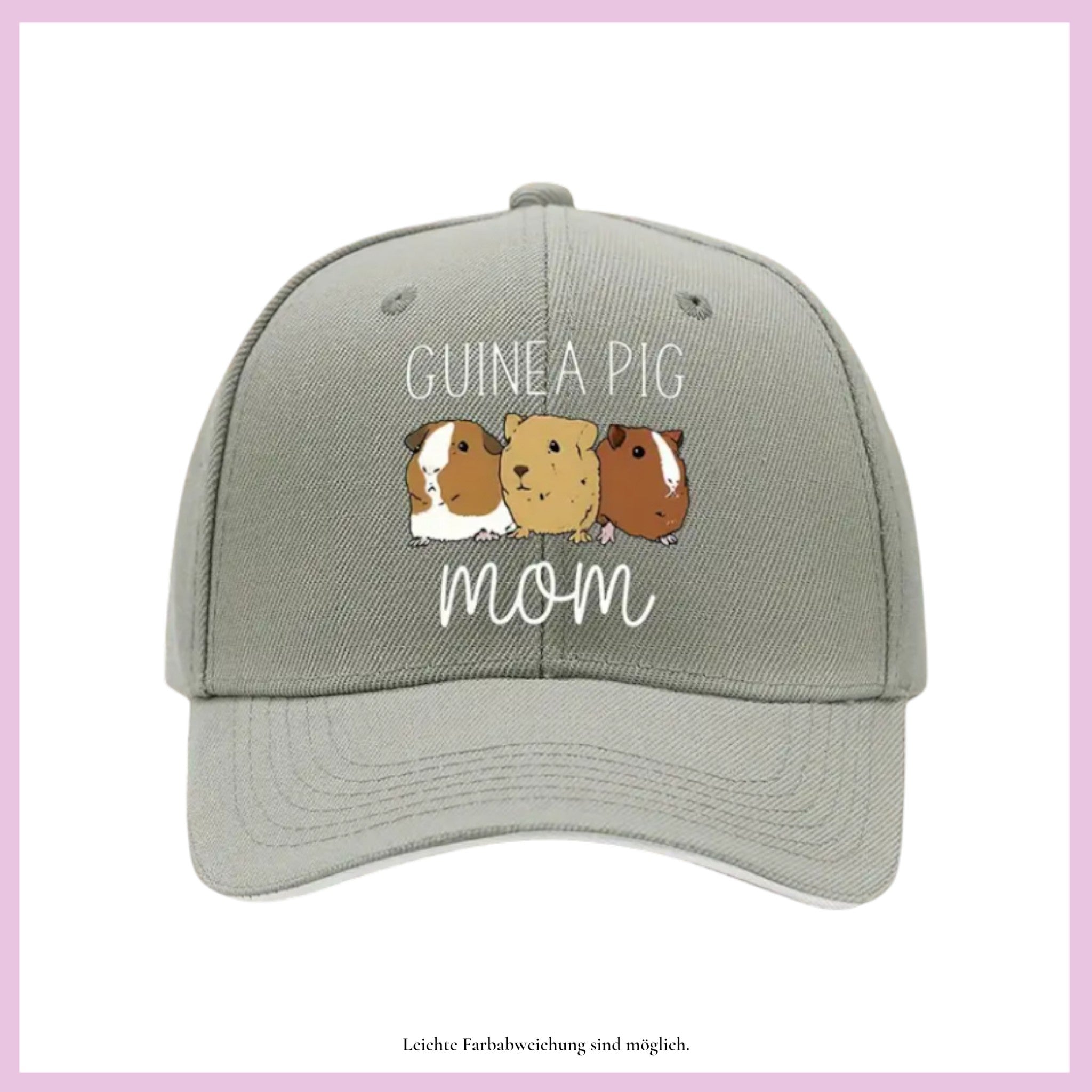 🧢 Basecap „Urban Style“ – Für alle, die Meerschweinchen & Mode lieben!