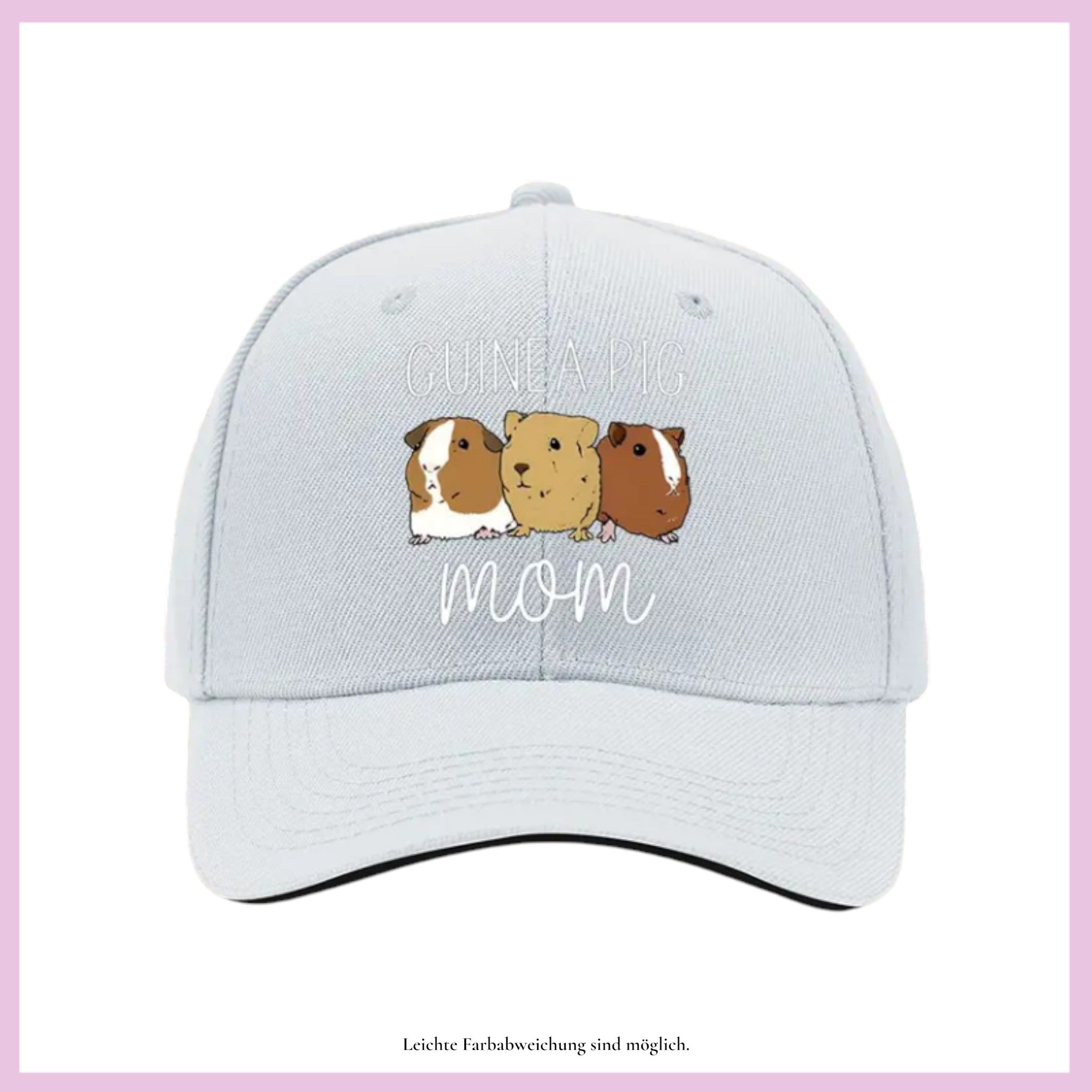 🧢 Basecap „Urban Style“ – Für alle, die Meerschweinchen & Mode lieben!