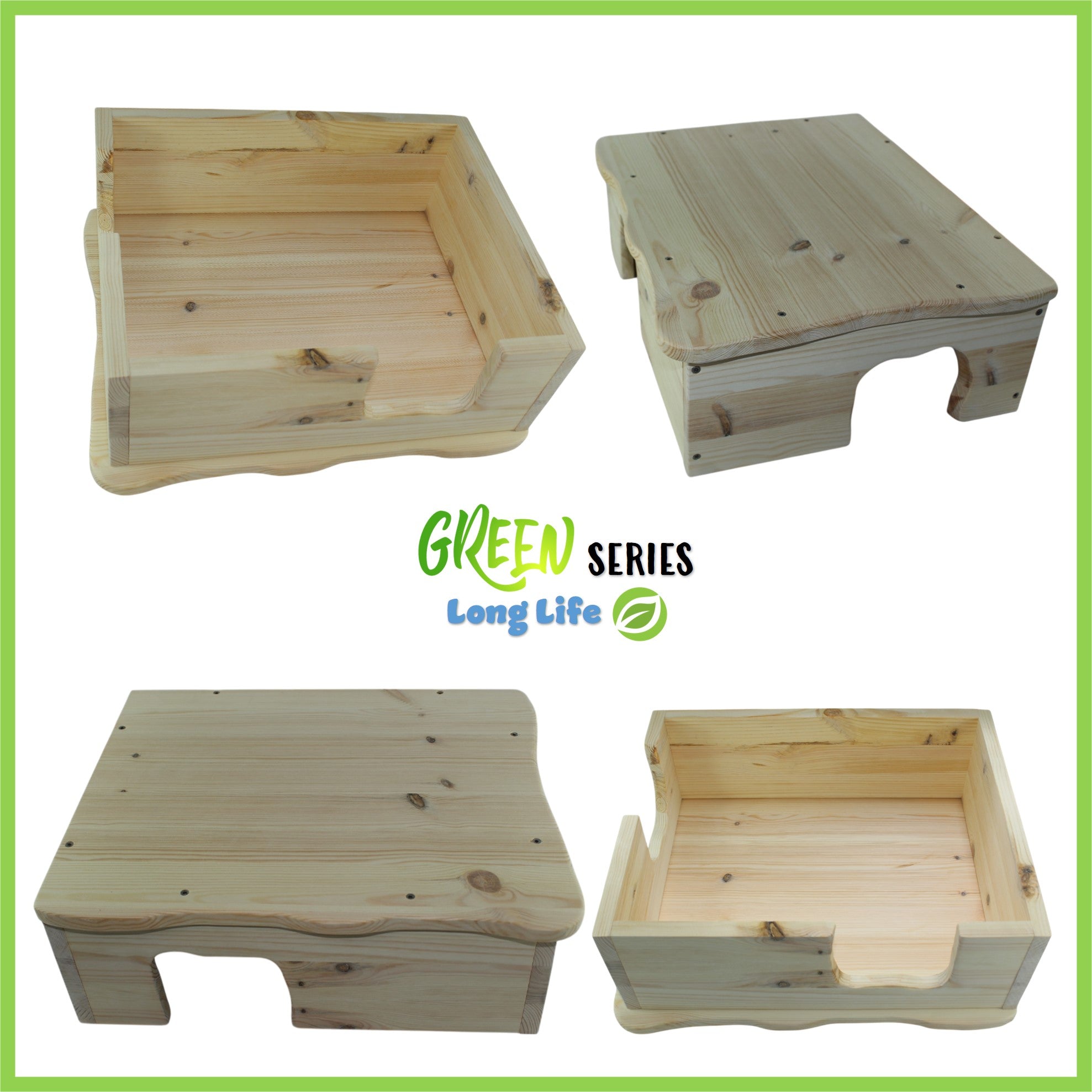 🏢Farmhouse 3.2 – Spacious corner house for your guinea pigs