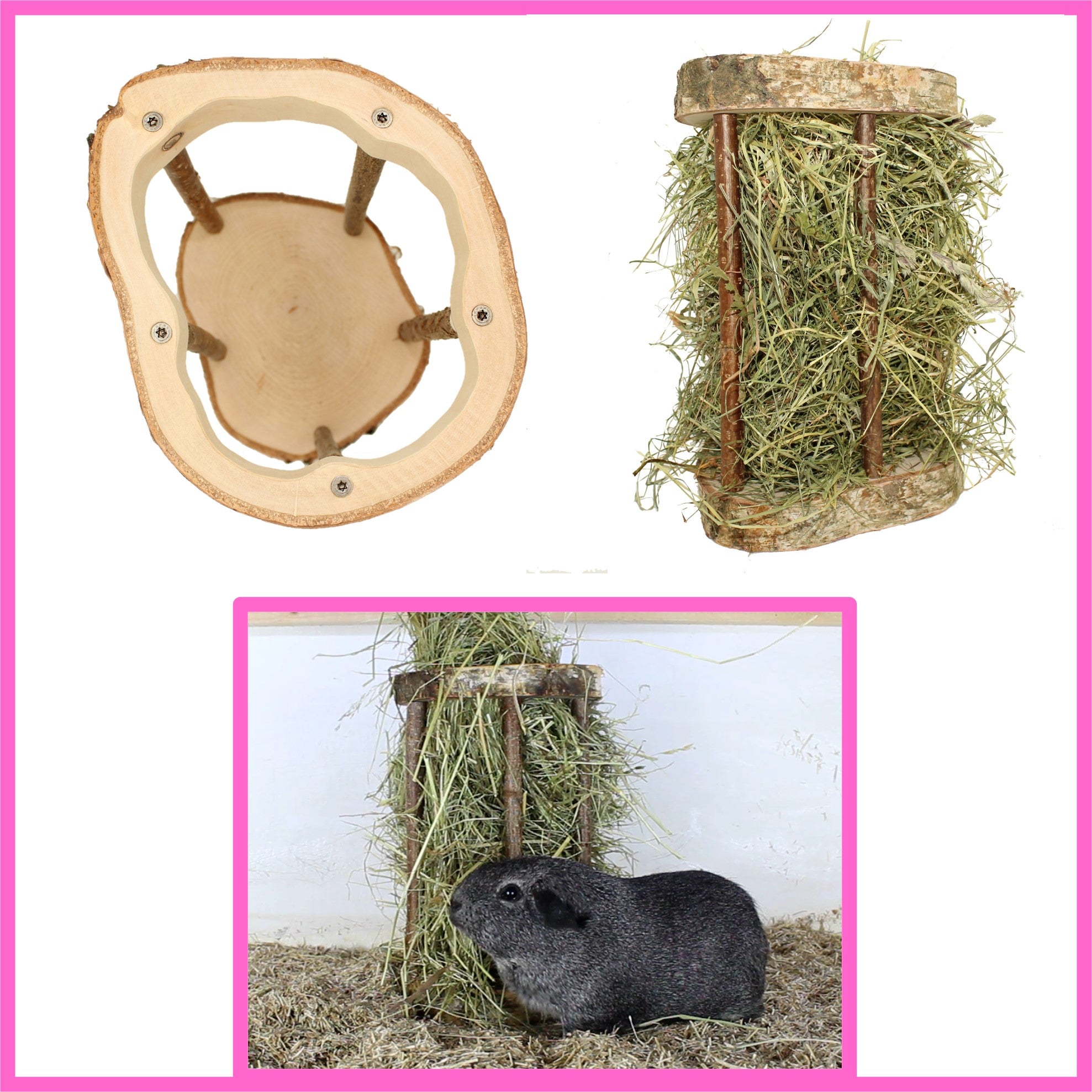 🐹 Easy One hay rack – species-appropriate hay enjoyment without the stress of the cage