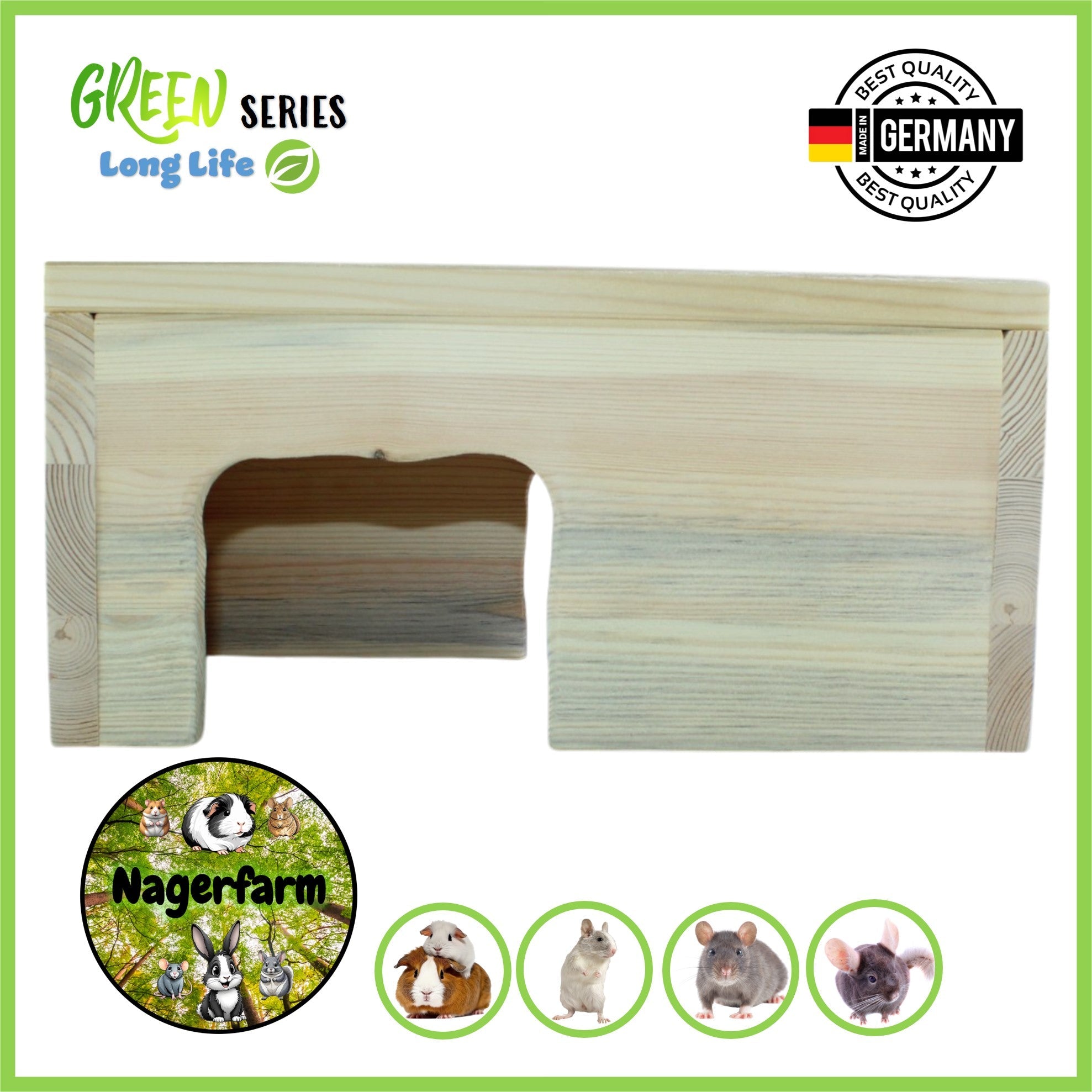 🐹 Farmhouse 1.1 – Cozy accommodation for your guinea pigs