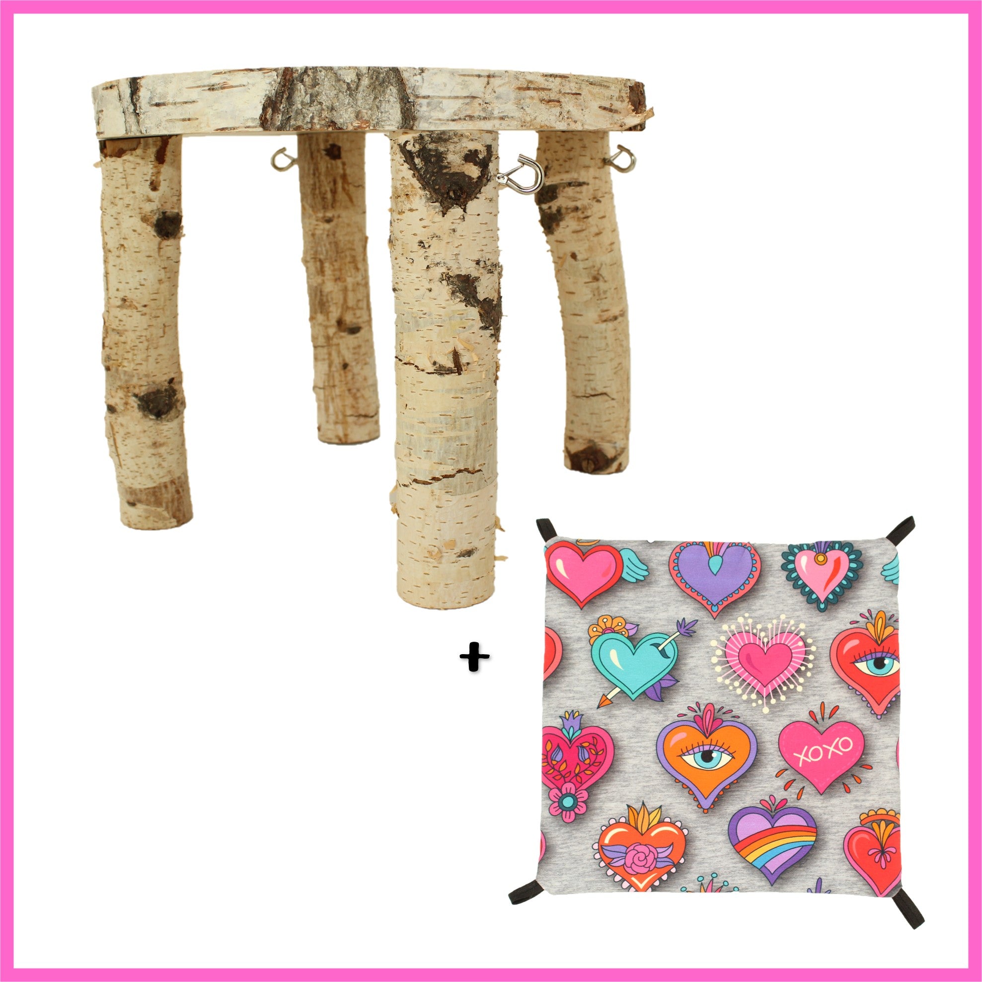 Hammock stand with mat