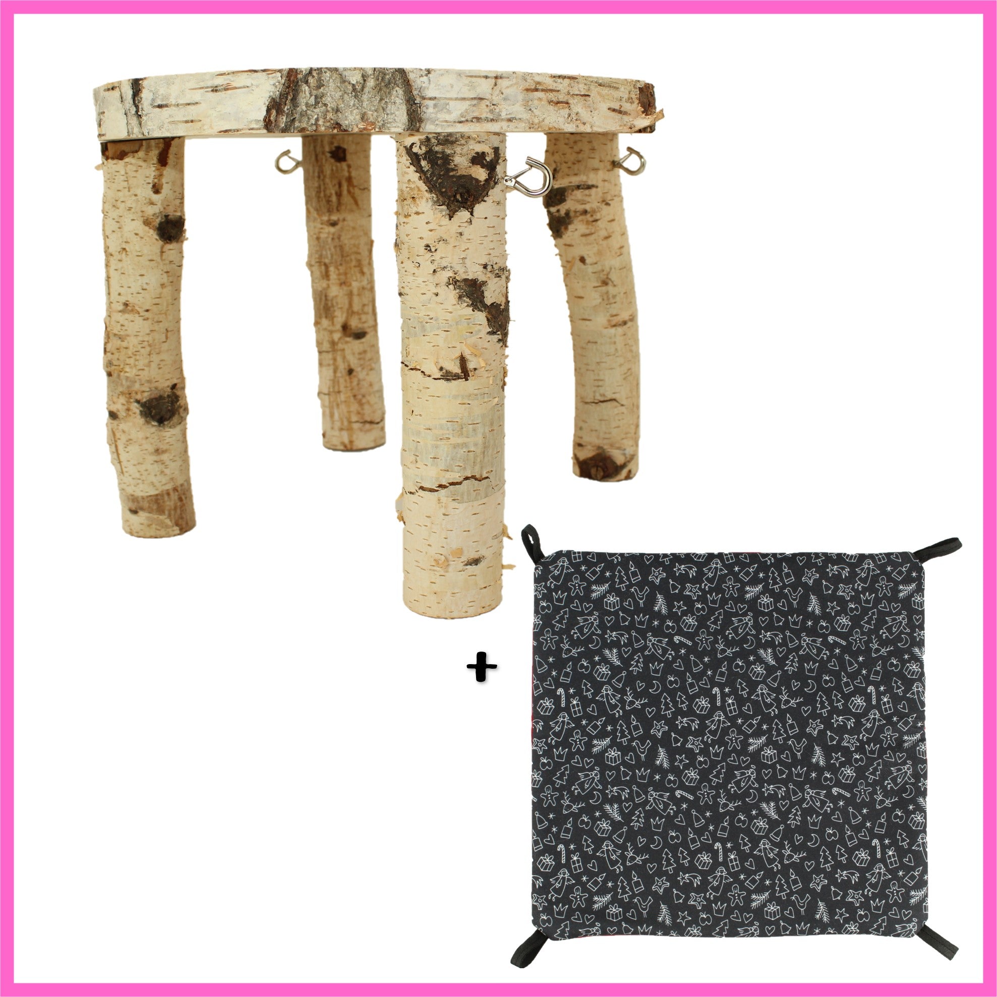 Hammock stand with mat