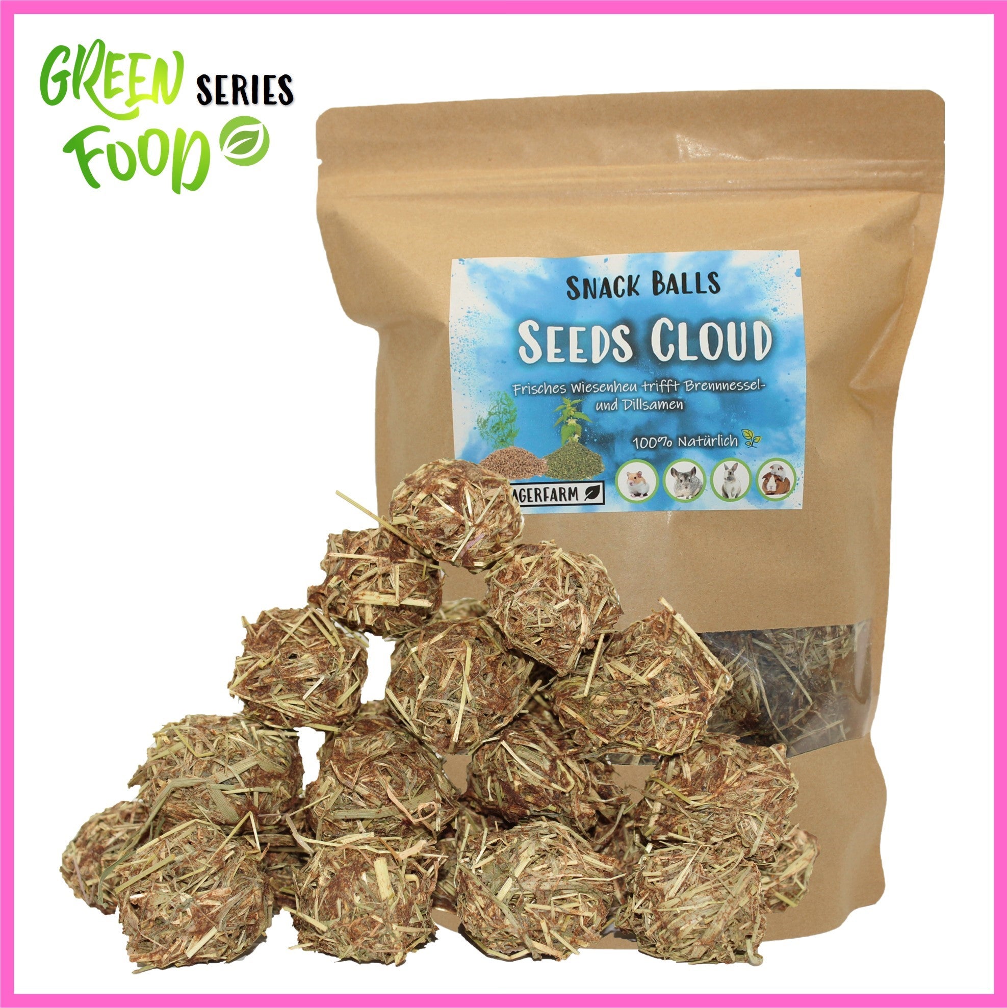 ๐ต Snack Balls Seeds Cloud โ Superfood snack for guinea pigs