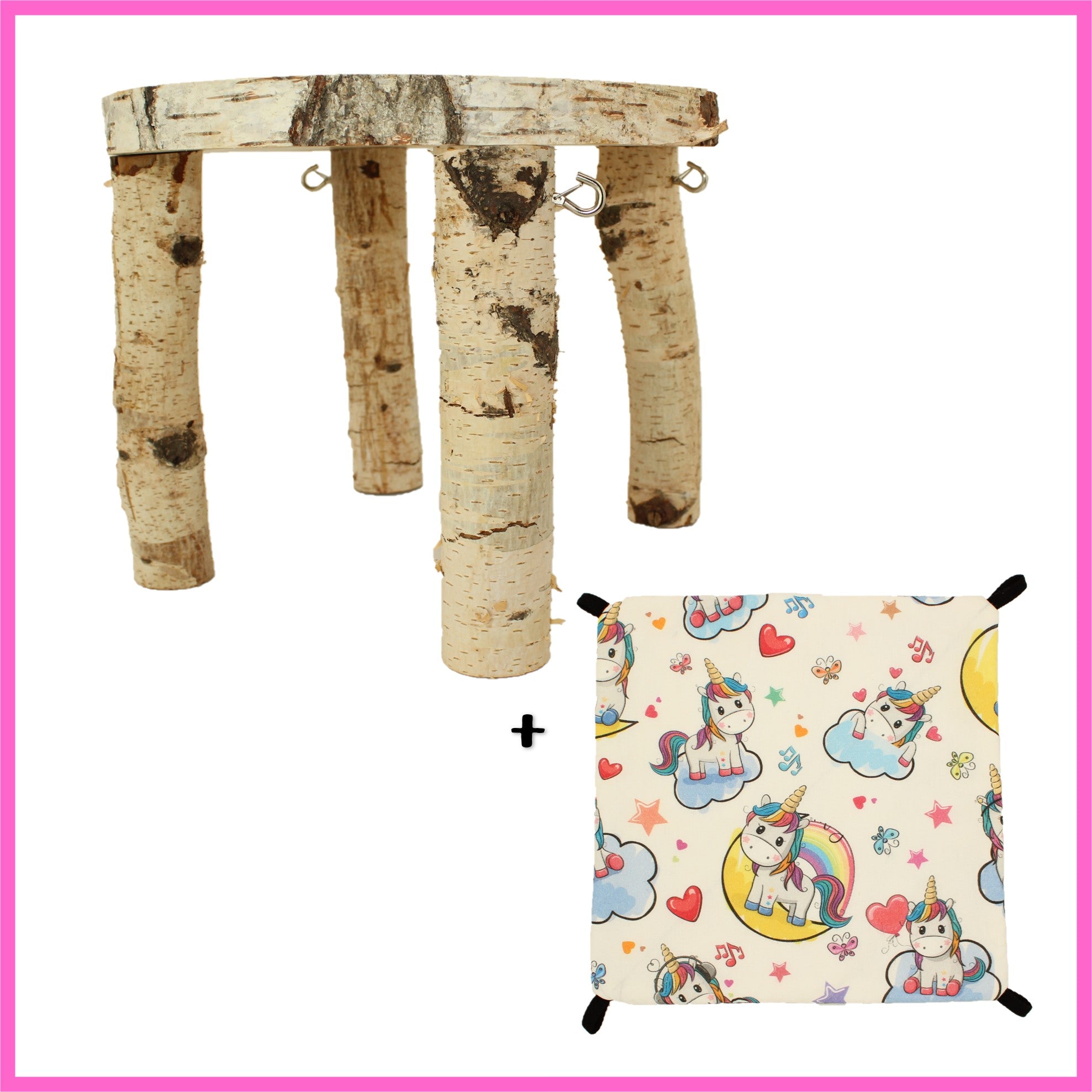 Hammock stand with mat