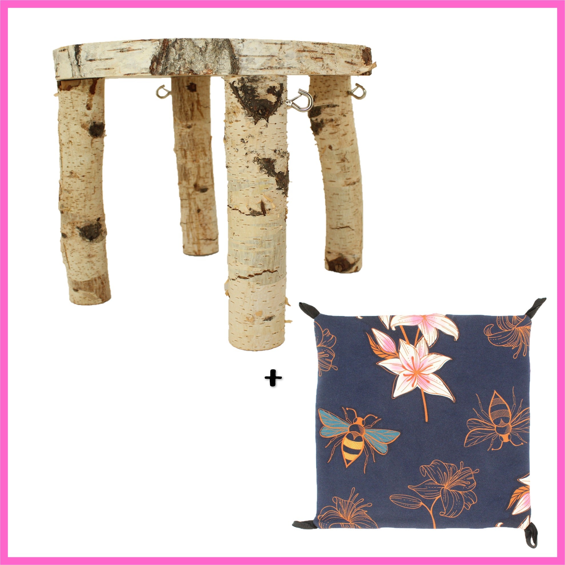 Hammock stand with mat