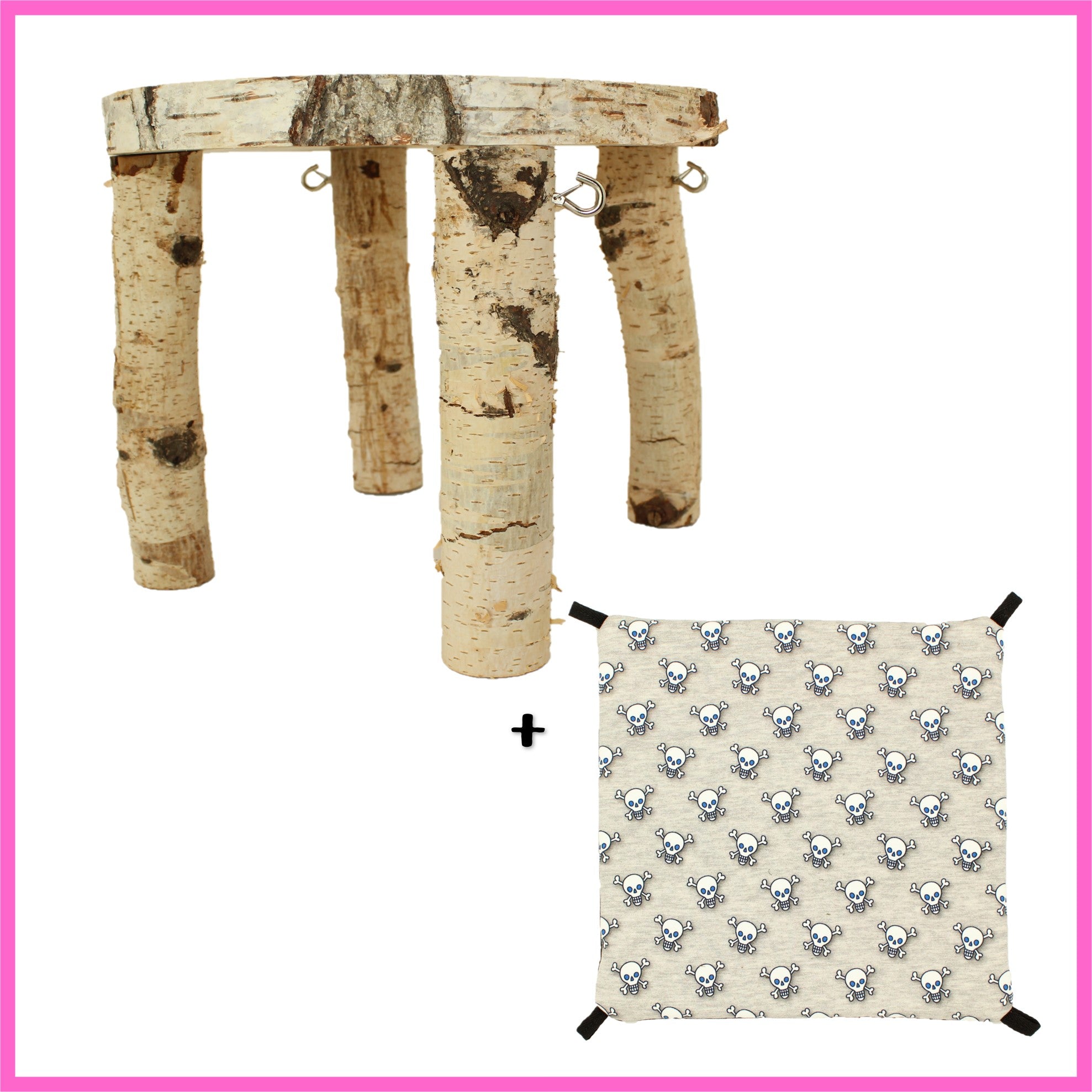 Hammock stand with mat