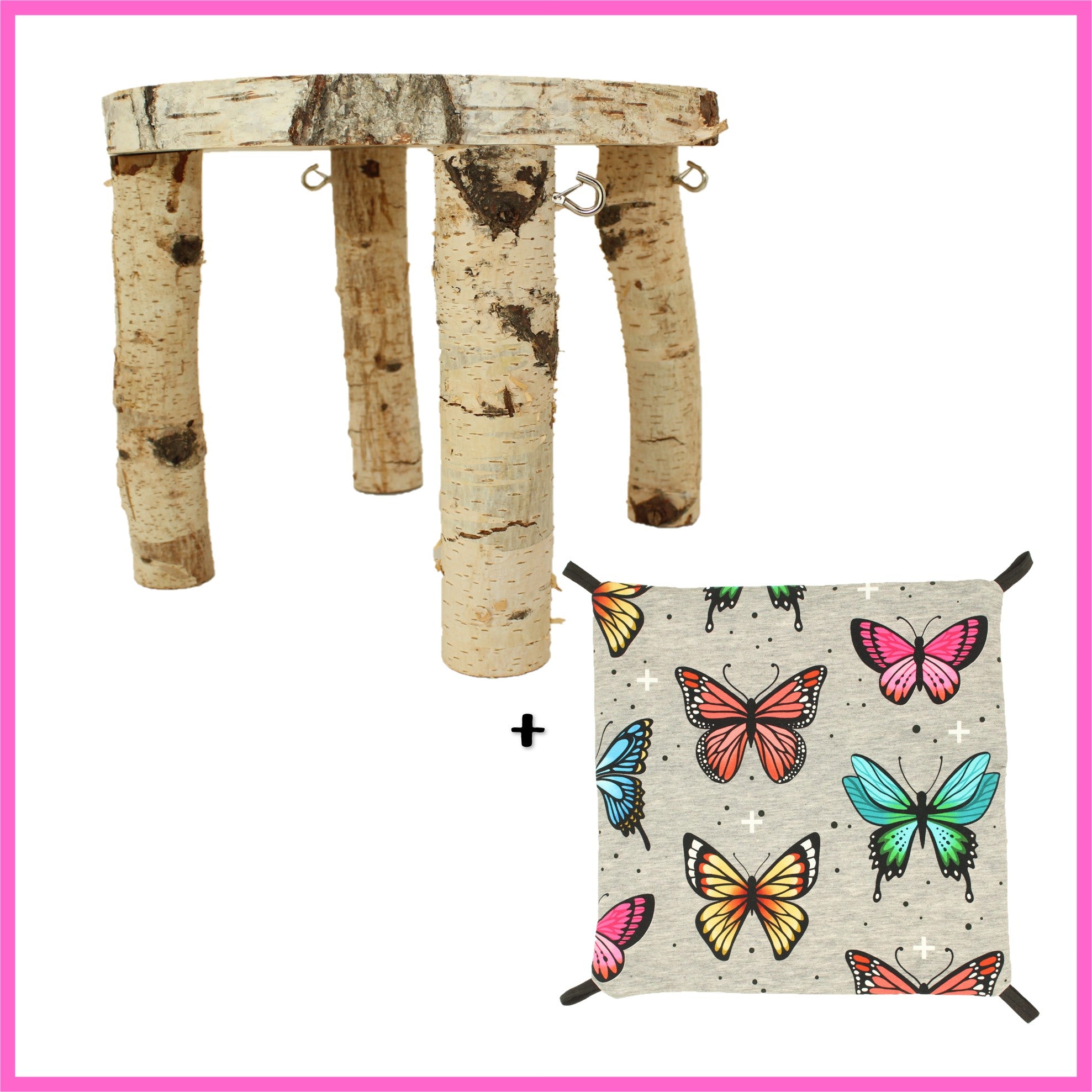 Hammock stand with mat