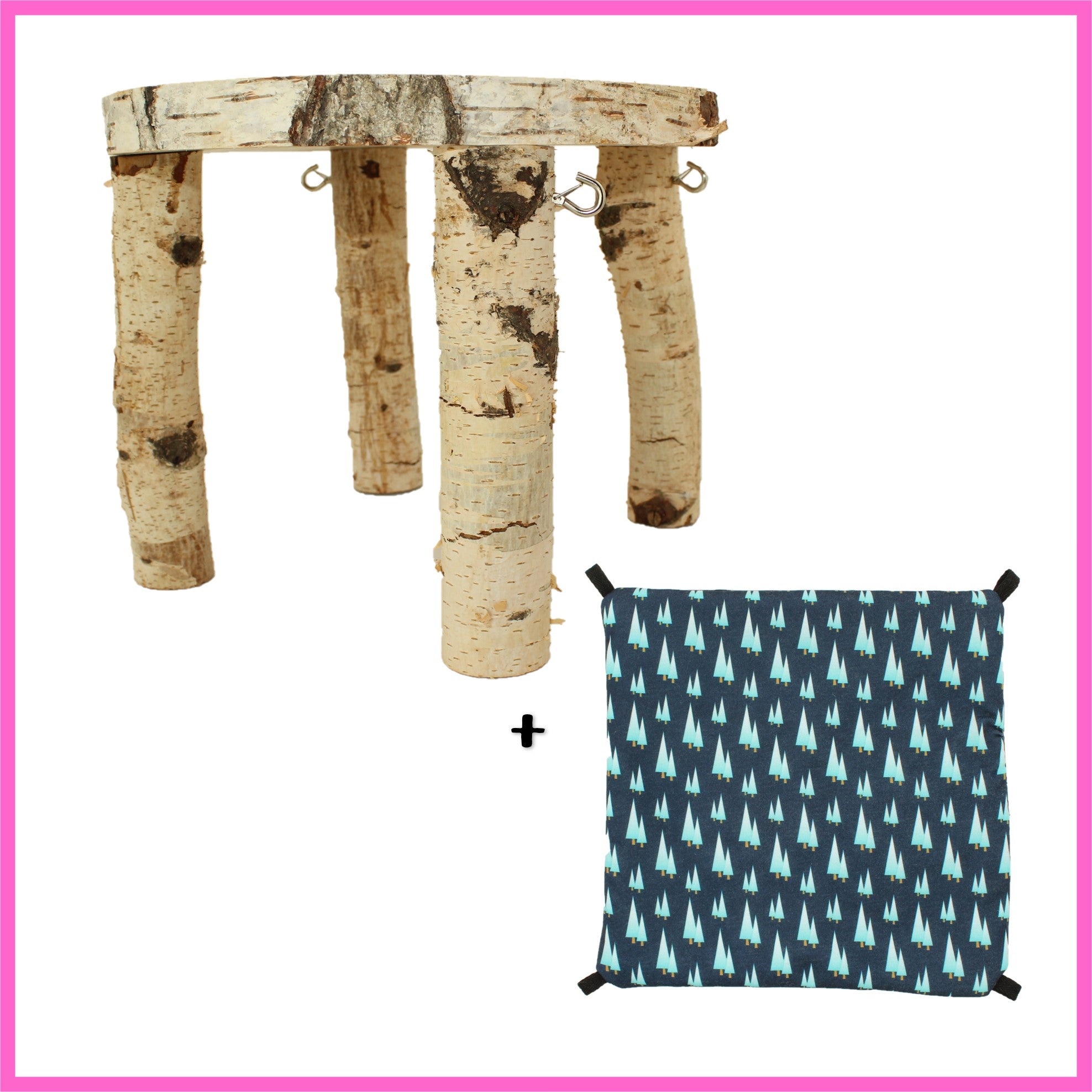 Hammock stand with mat