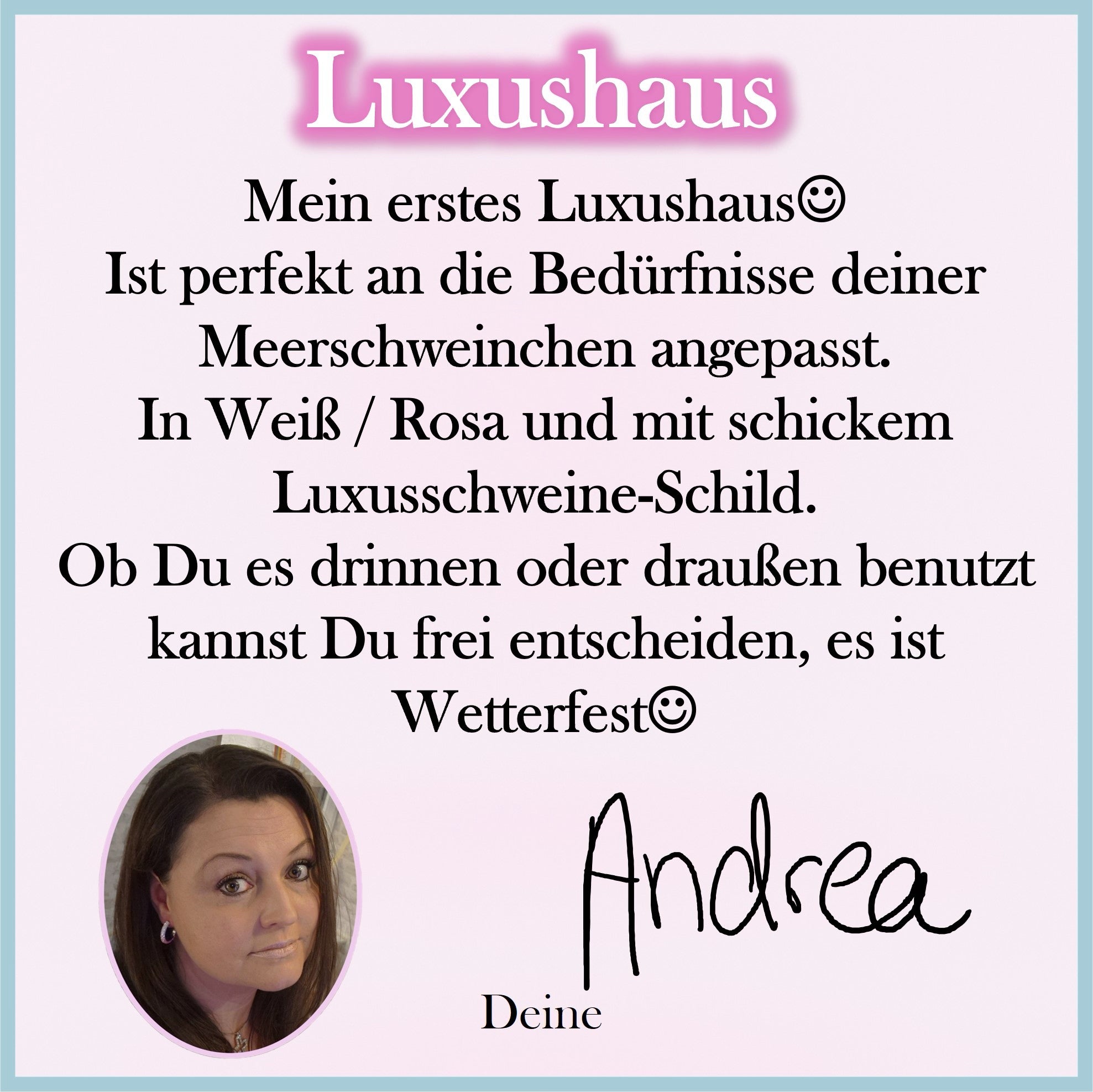 🏡✨ Luxury House 1.0 – Because your guinea pig deserves more!