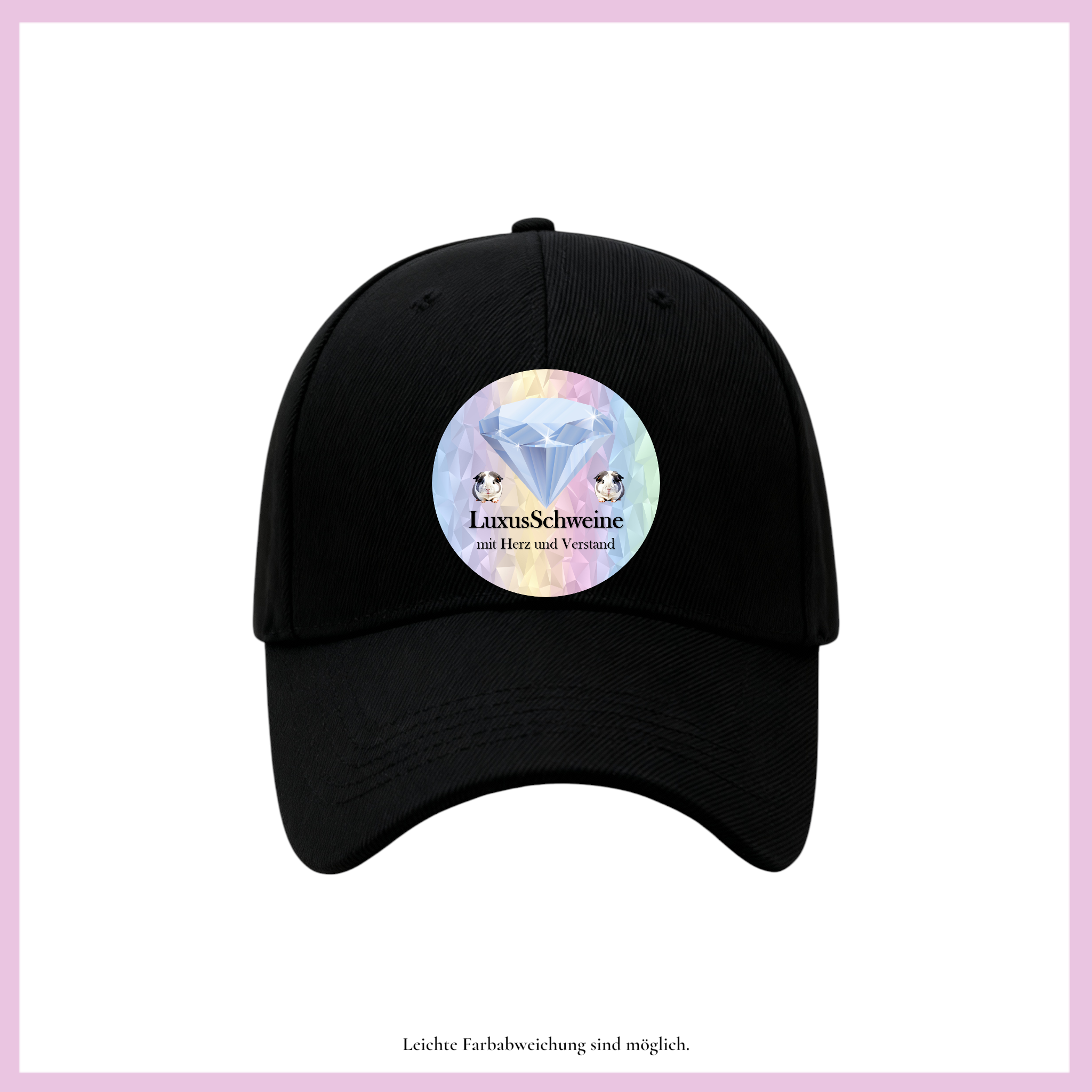 🧢 Basecap „LuxusSchweine Edition“ – Zeig, wofür dein Herz schlägt