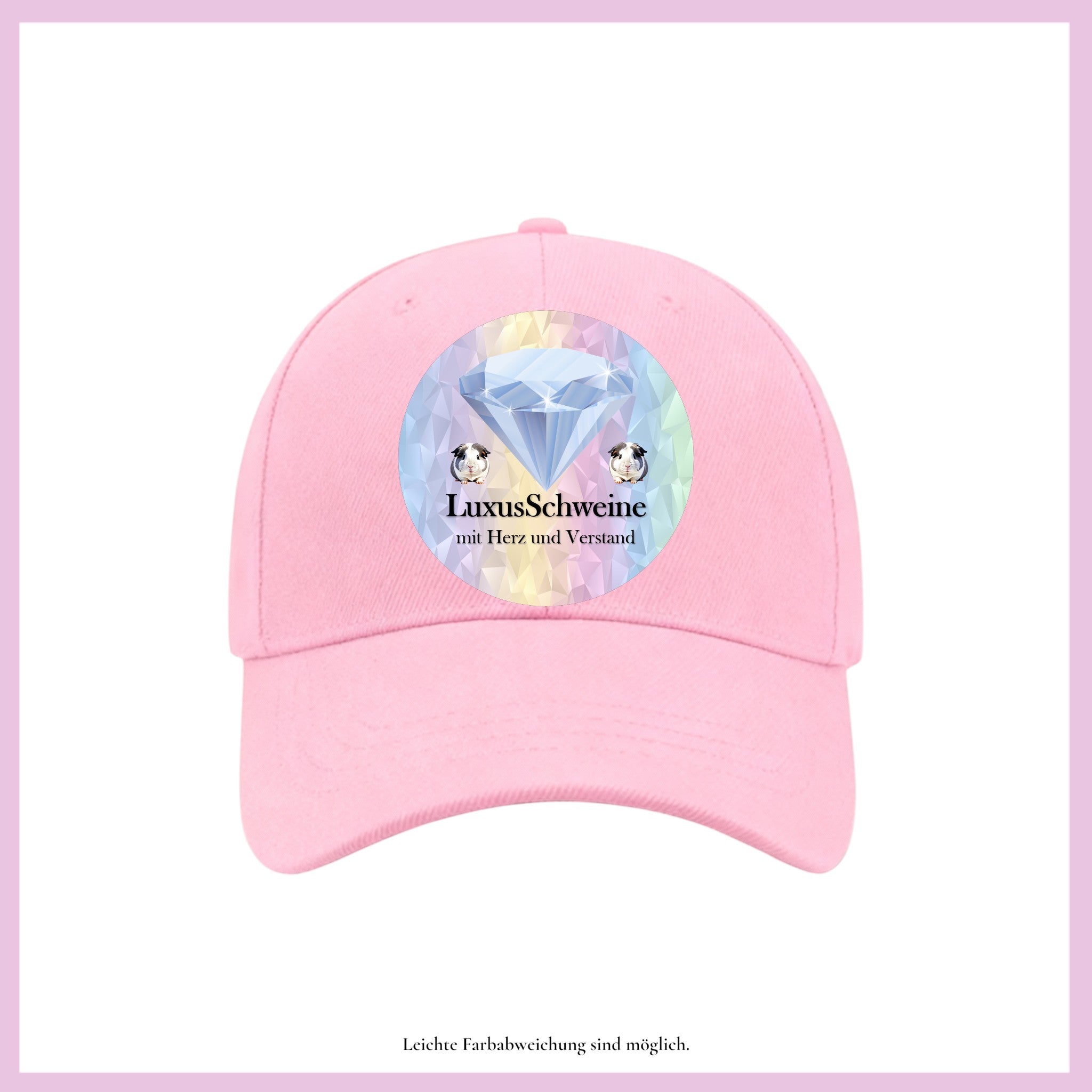 🧢 Basecap „LuxusSchweine Edition“ – Zeig, wofür dein Herz schlägt