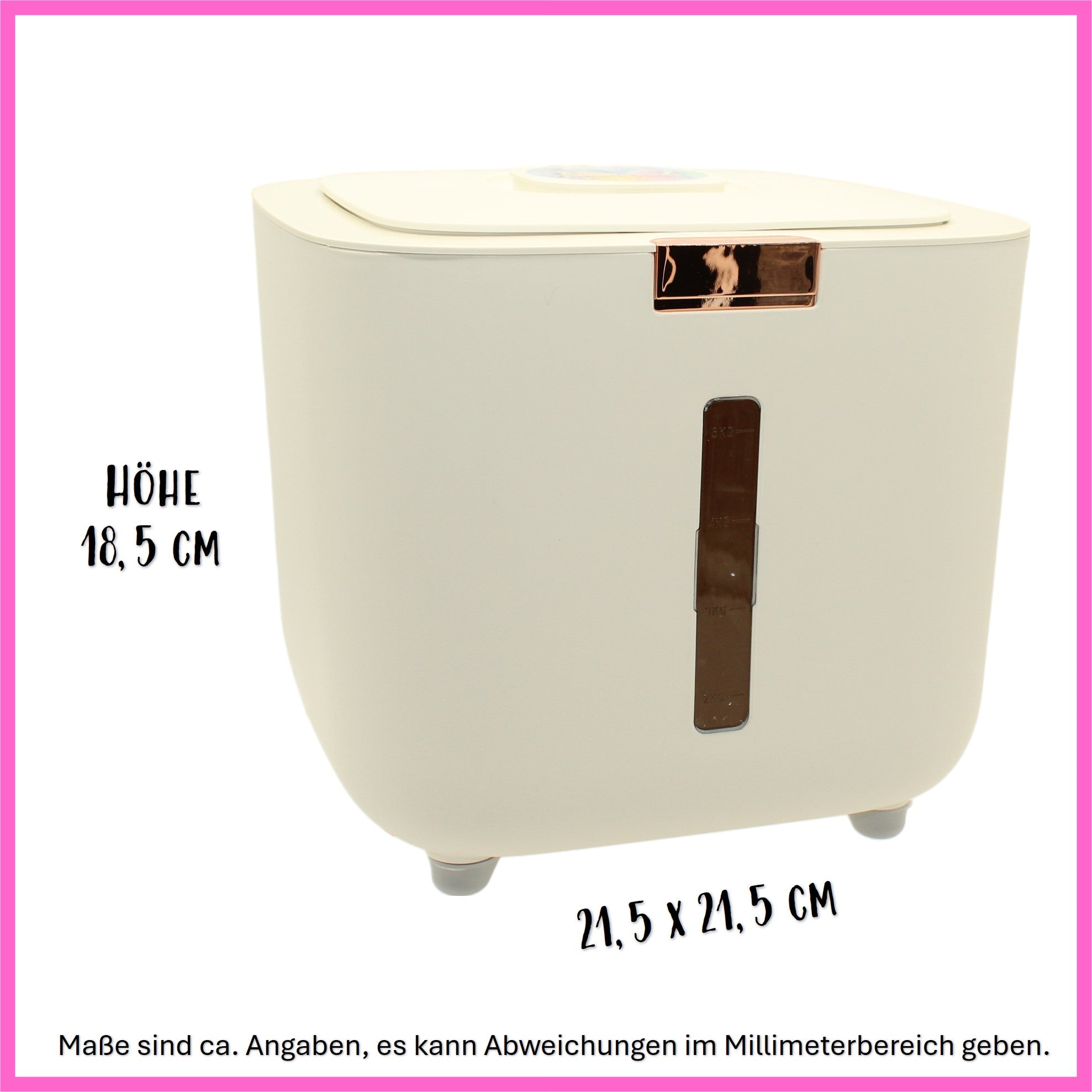 ๐น๐ Feed box โ A touch of luxury for your feed storage!