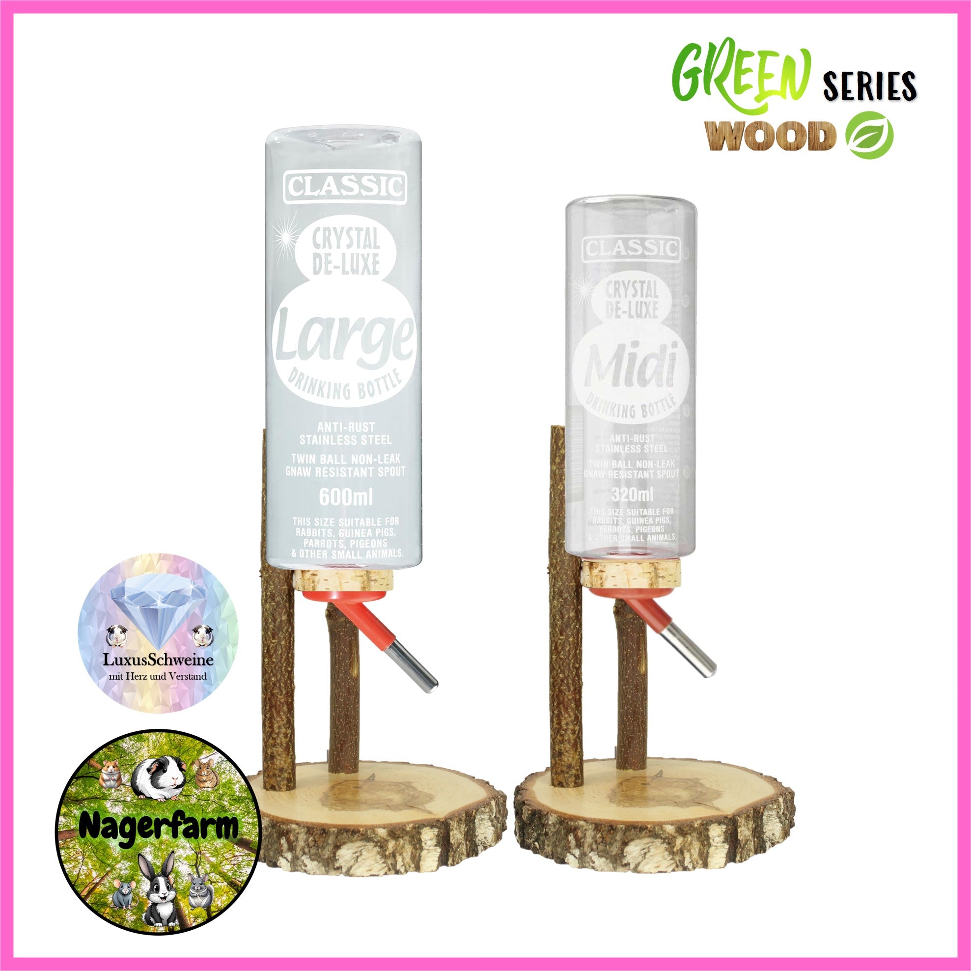 💦 Drinking stations for guinea pigs – clean water, simple & practical