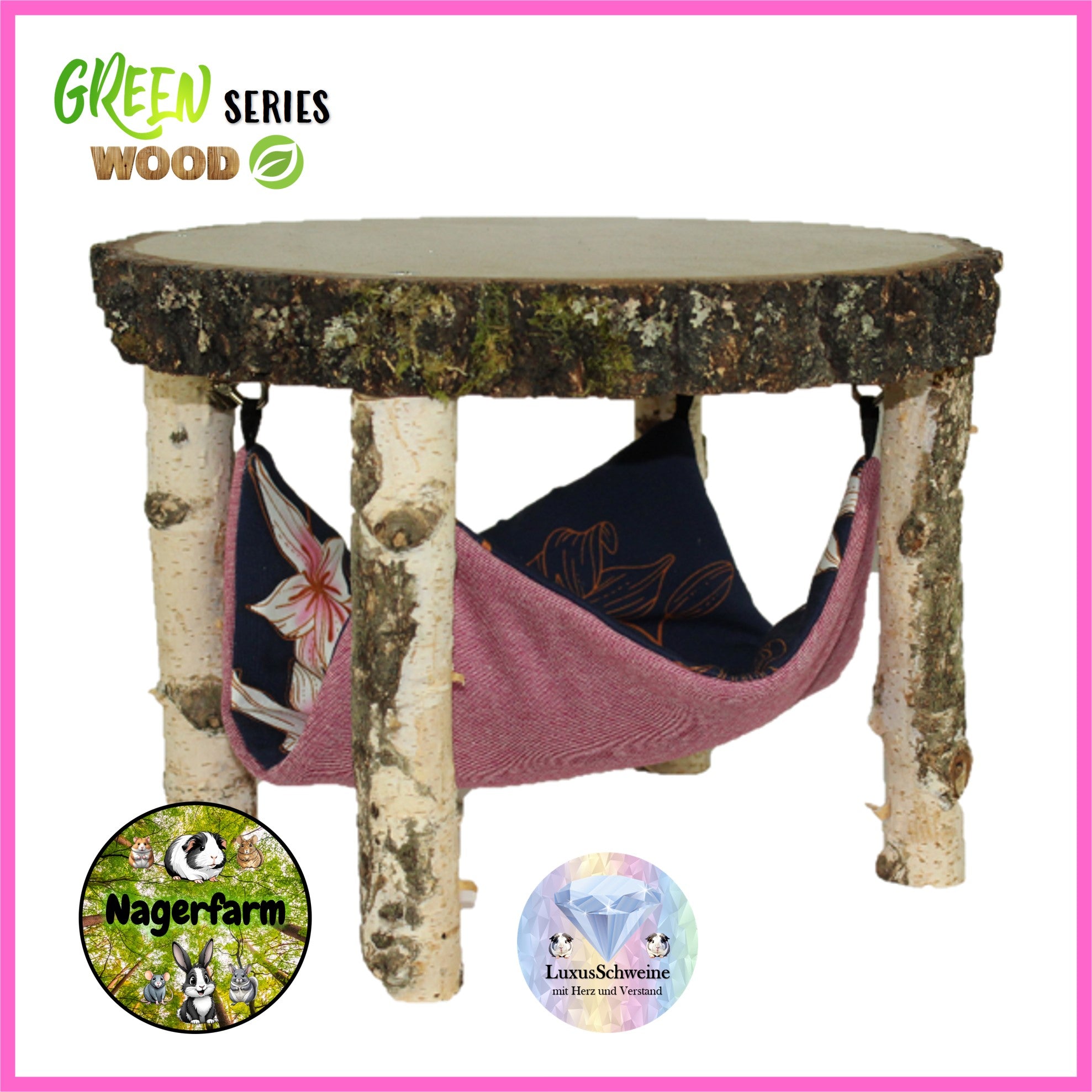 Hammock stand with mat