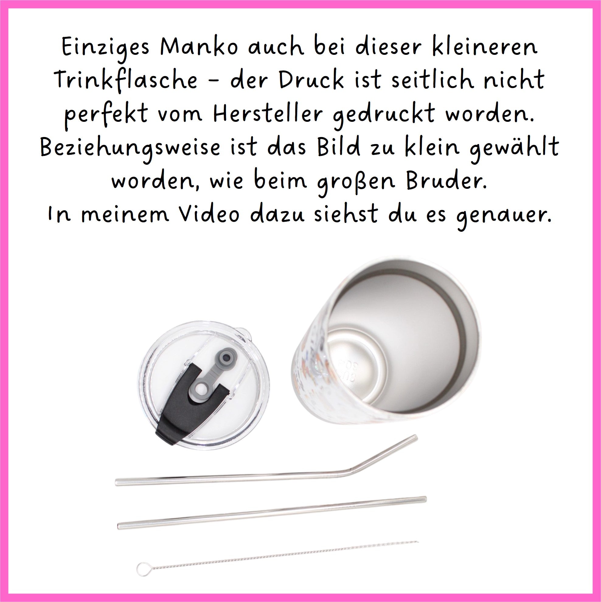 💖 Drinking bottle “Just a Girl who loves Guinea Pigs” – compact & cute