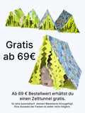 Gratis Zelttunnel mit Fransen (Aktion)