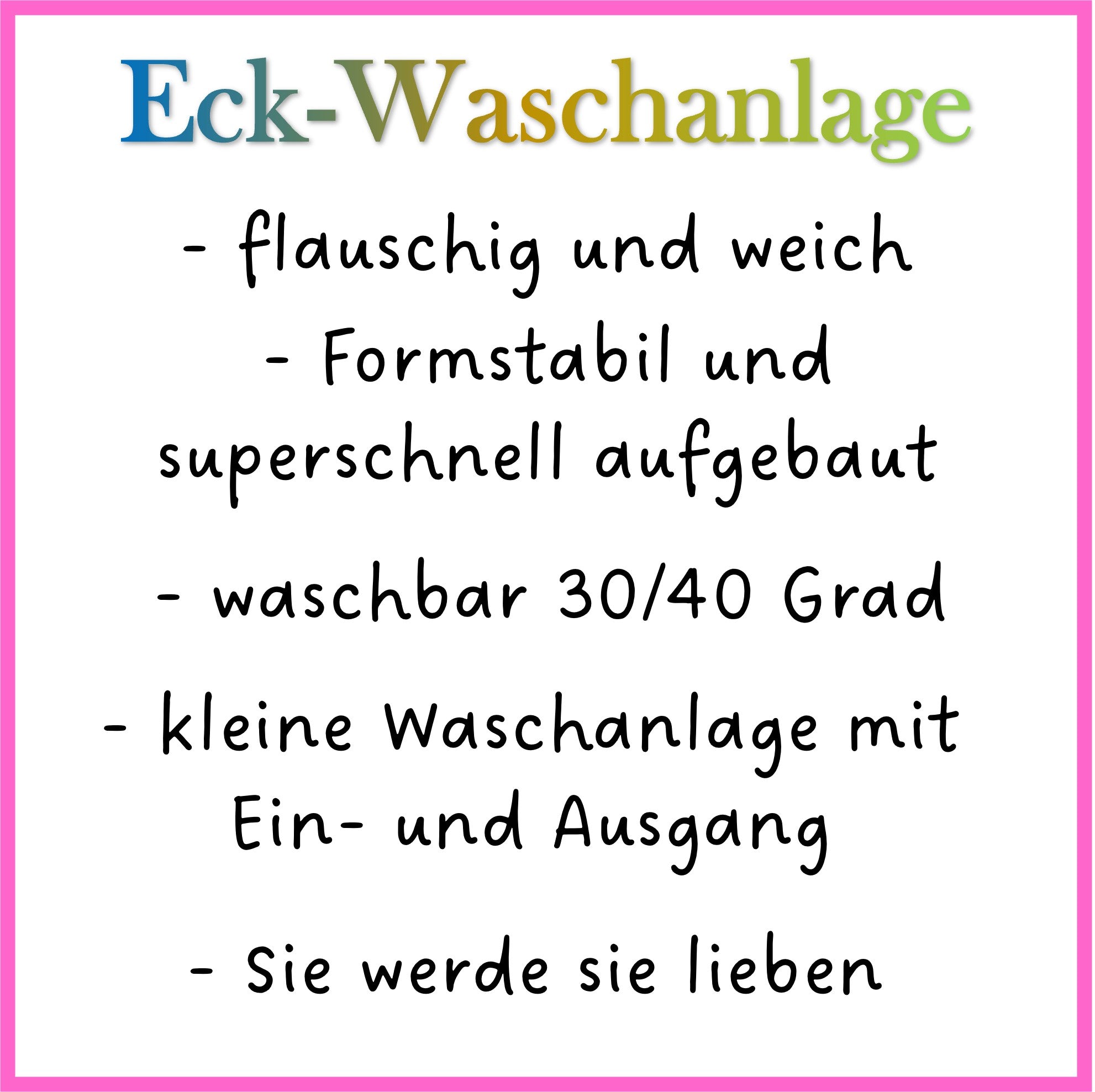 🏠 Eck-Waschanlage – Kuschelplatz für Meerschweinchen