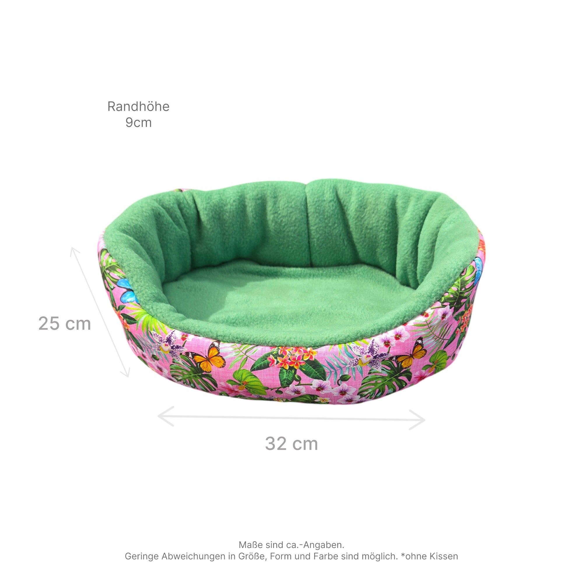 🌸 Kuschelsofa Jungle Rosa – Exklusiver Lieblingsplatz für Meerschweinchen