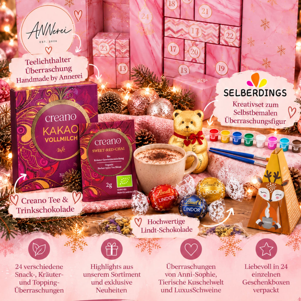 🎁 Calendario dell’Avvento per te e le tue cavie – 24 giorni pieni di gioia 🎅