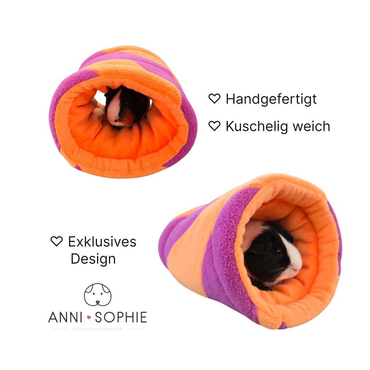 💕 Rollo acurrucable de Anni-Sophie – lugar exclusivo de bienestar para cobayas