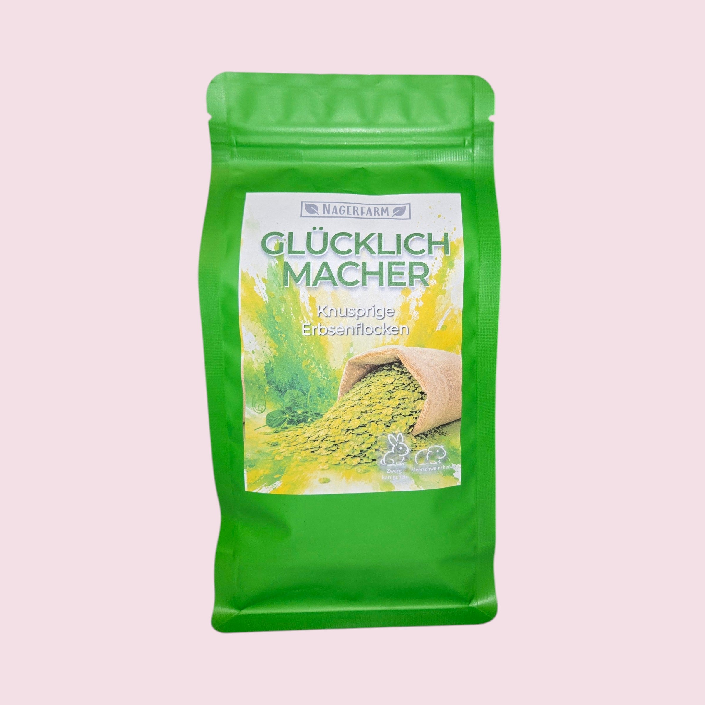 💚 Glücklichmacher – Knusprige Erbsenflocken - Nachfüllbeutel (Refill)