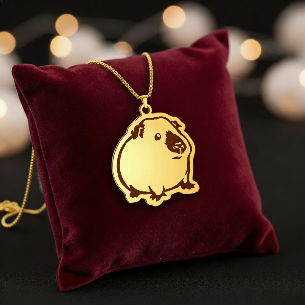 🐹Meerschweinchen Halskette „Classic Meeri“ ✨ in Gold oder Silber