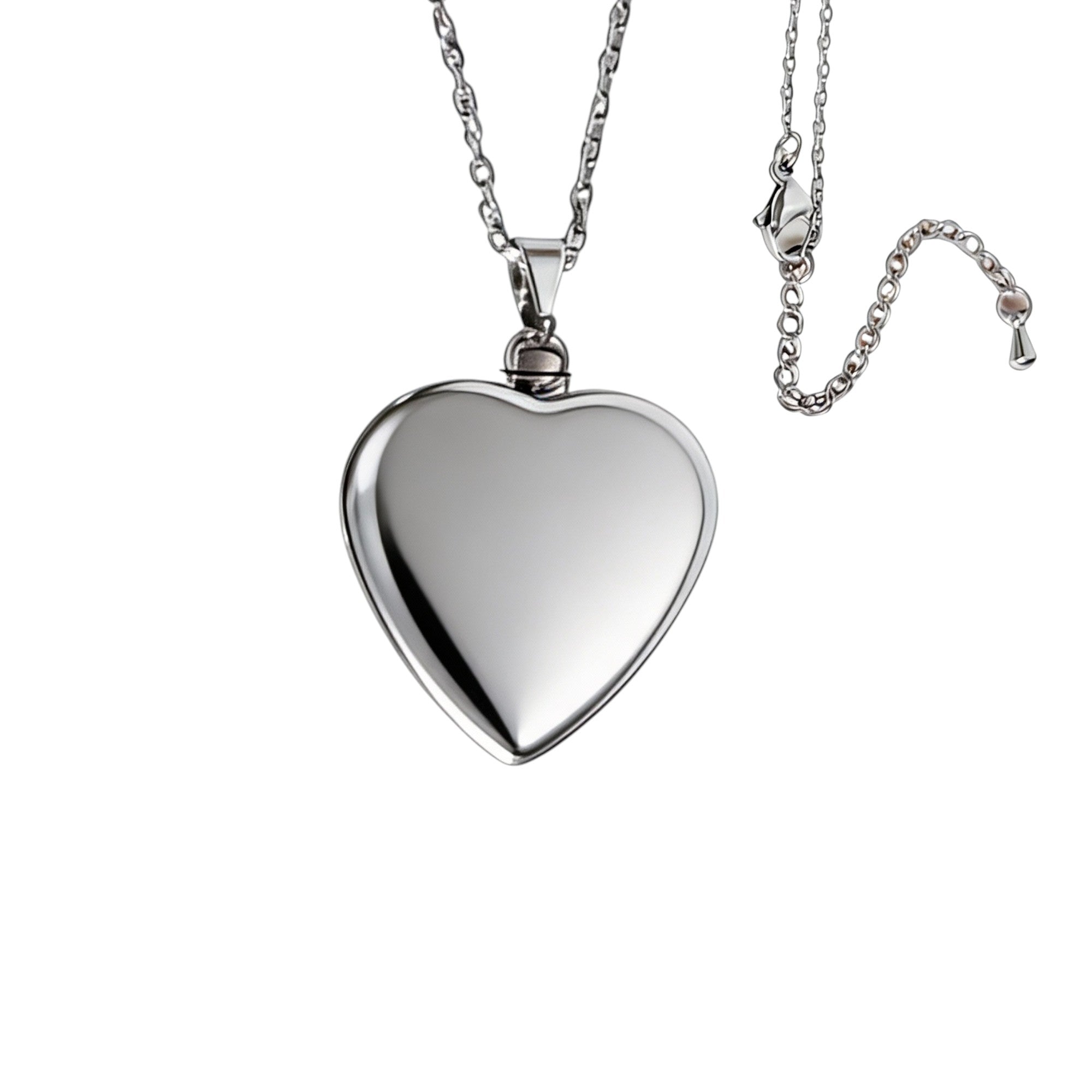 🐹💙 Herz-Meerschweinchen Halskette – Farbiger Anhänger mit Naturmotiv