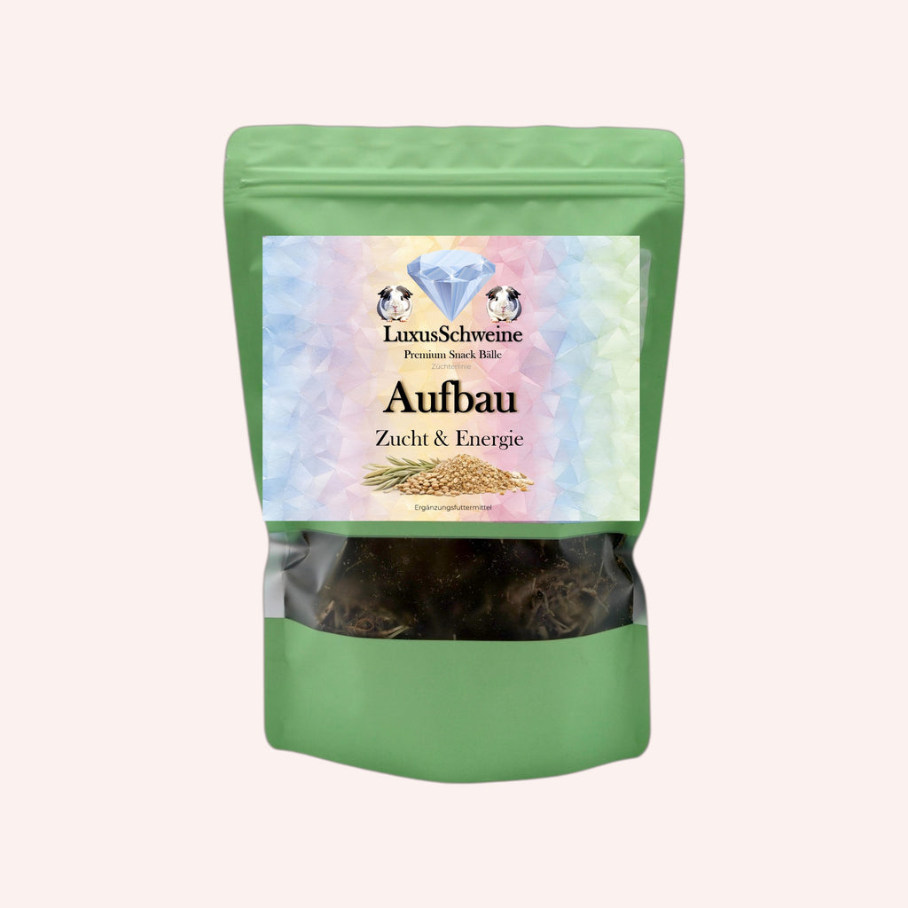 Aufbau – Zucht & Energie - Knödelinos Premium-Bälle