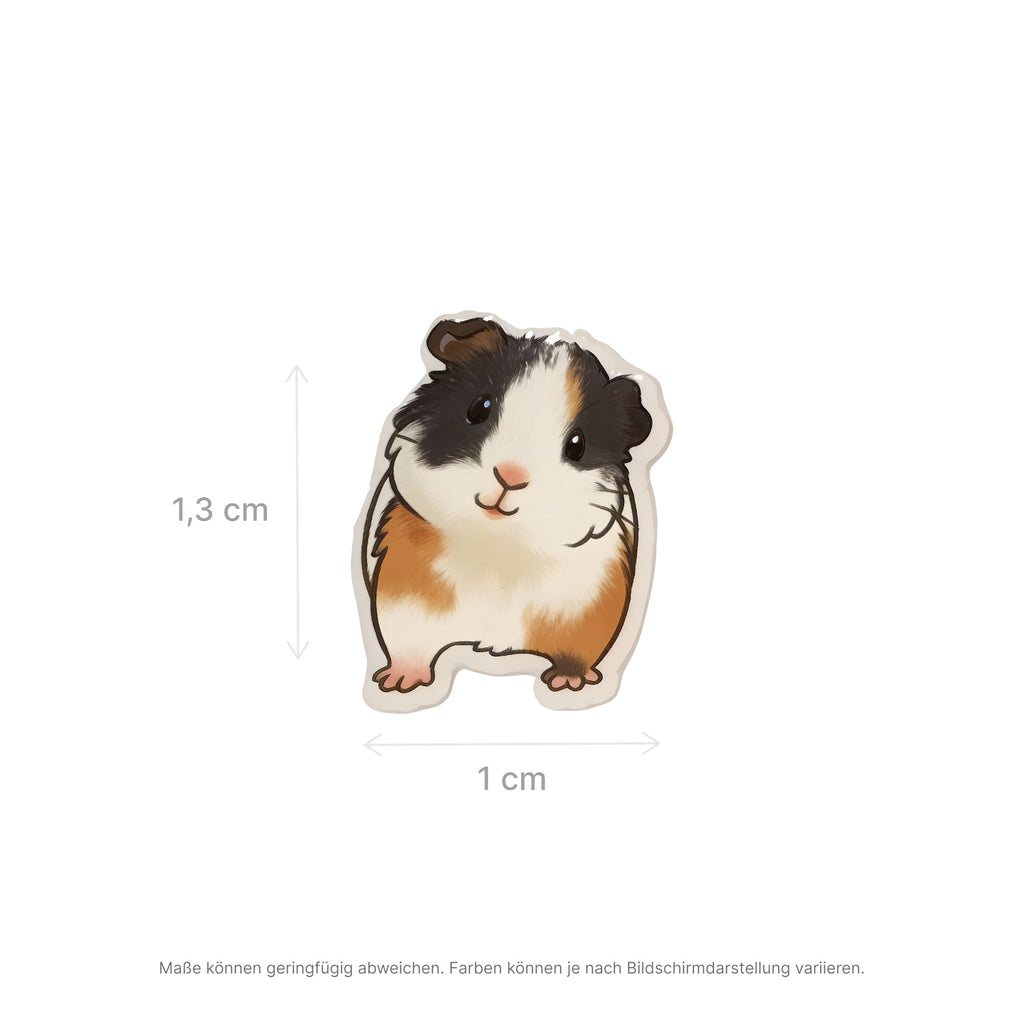 🐹Ohrstecker mit Comic Meerschweinchen-Motiv