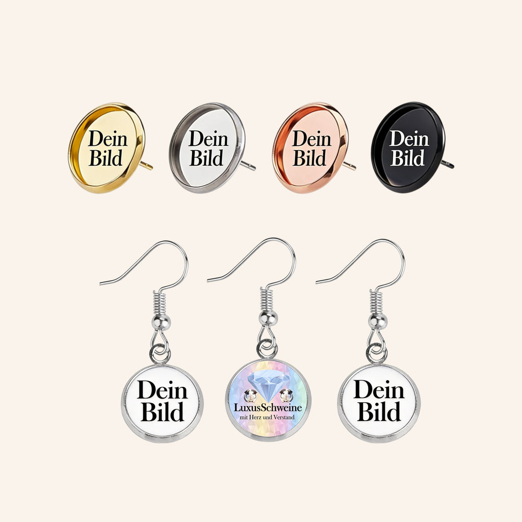 🐹 Customizable Earrings for You