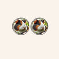 🐹Realistic full-face guinea pig stud earrings