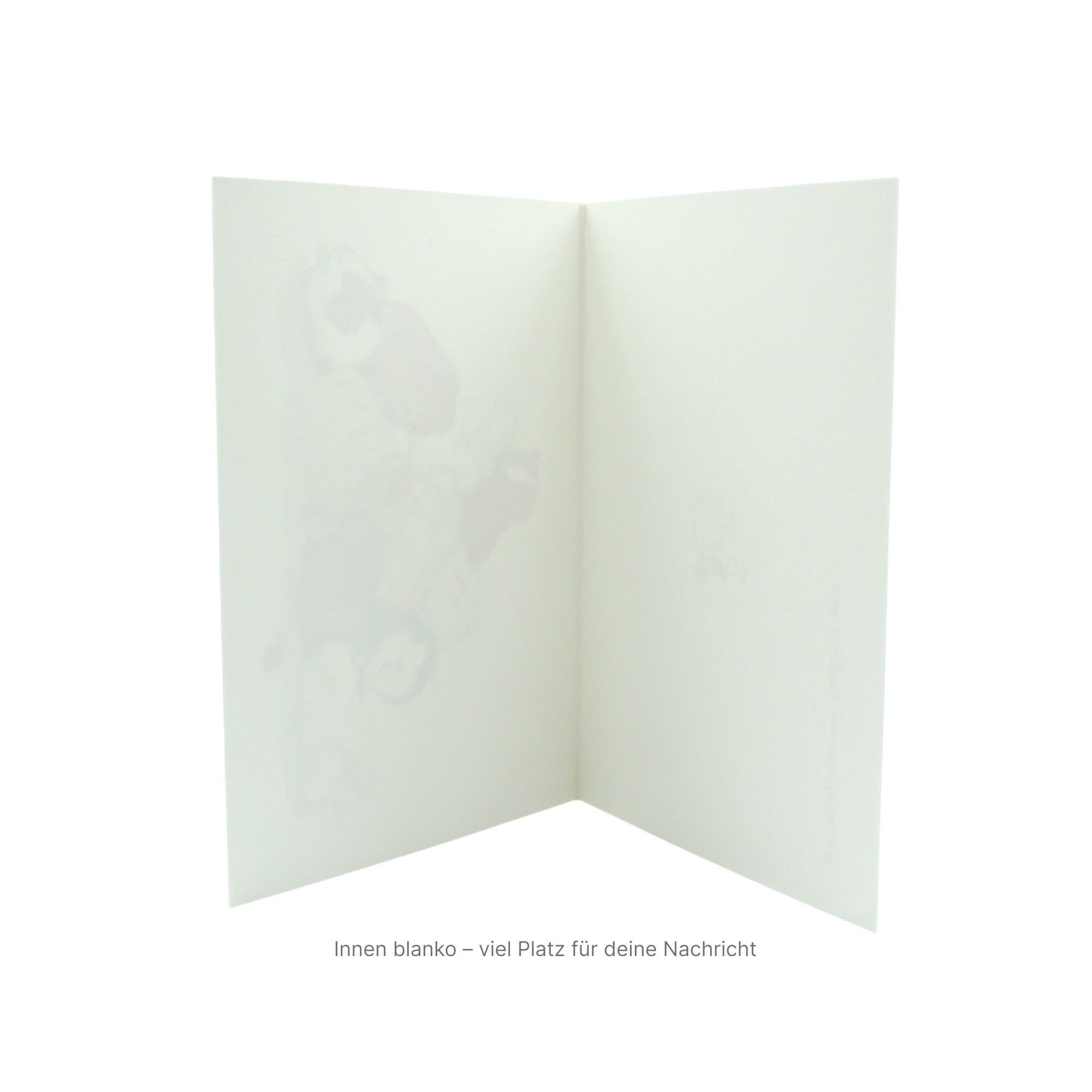 🐹Klappkarte mit Meerschweinchen – Original Aquarell-Illustration (Pyramidenmotiv)