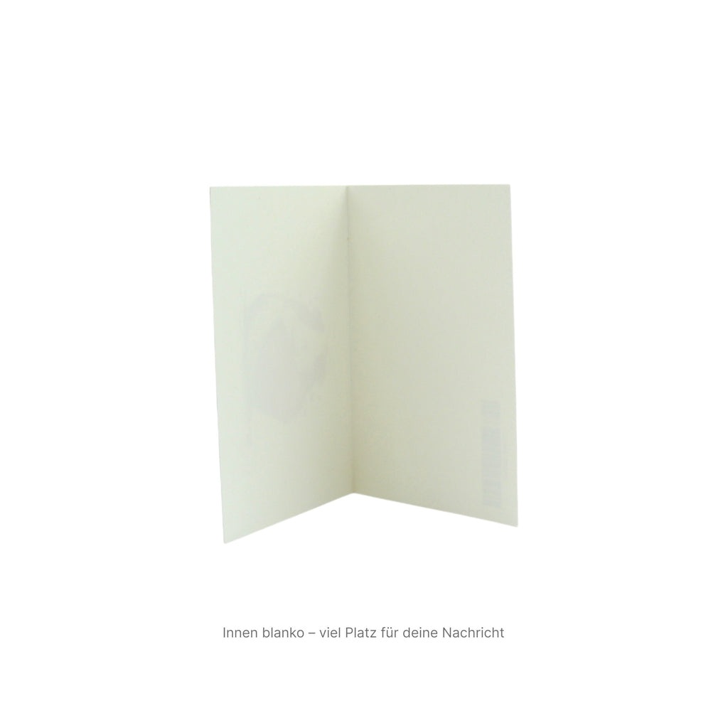 ❤️Klappkarte mit Meerschweinchen & Herz – Zufälliges Motiv (6 Varianten)