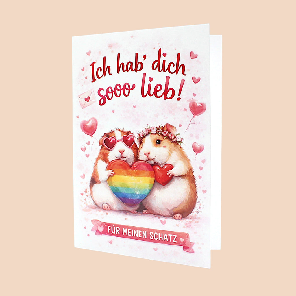 💌Greeting Card "I love you so much - My Darling"