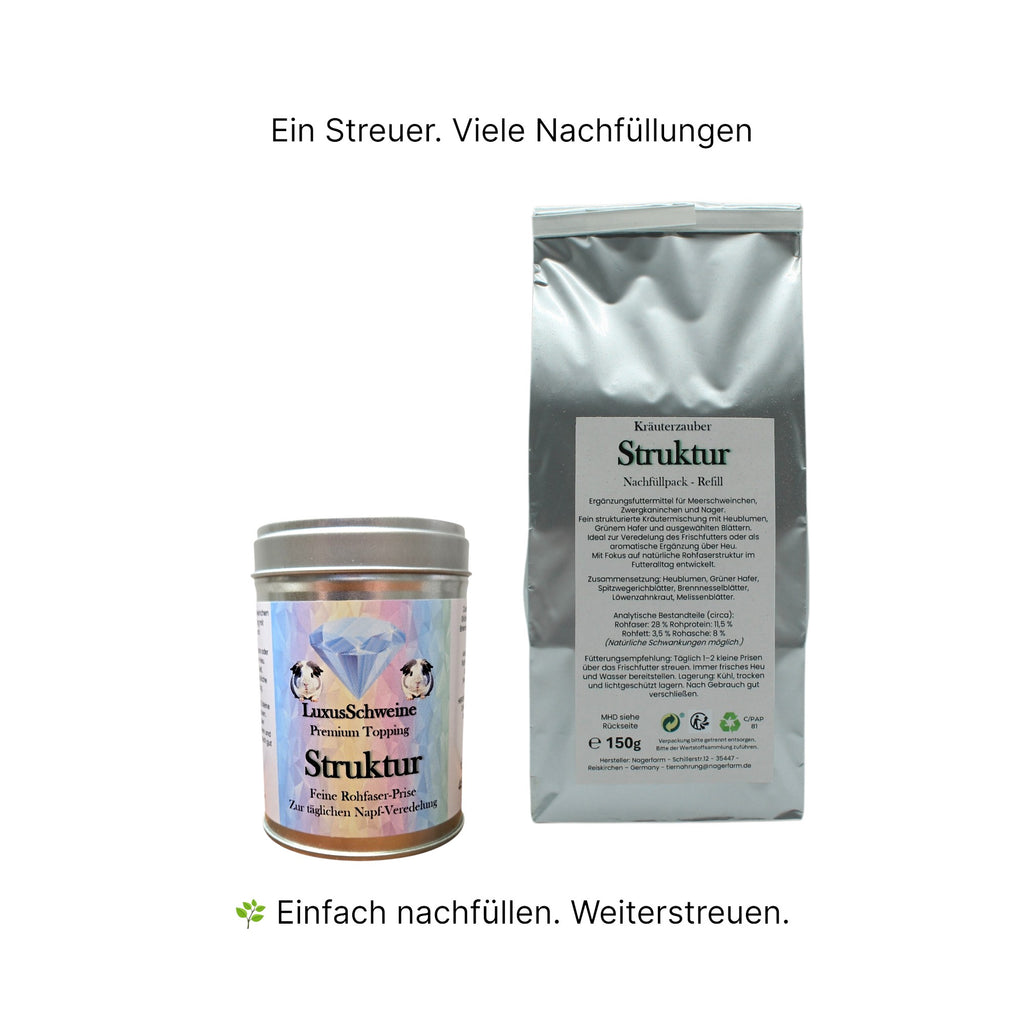 Kräuterzauber – Struktur Nachfüllpack Alltag & Rohfaser