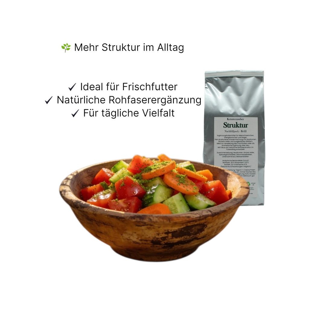 Kräuterzauber – Struktur Nachfüllpack Alltag & Rohfaser