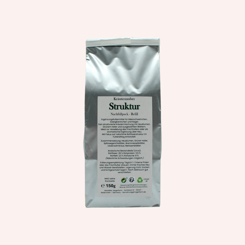 Kräuterzauber – Struktur Nachfüllpack Alltag & Rohfaser
