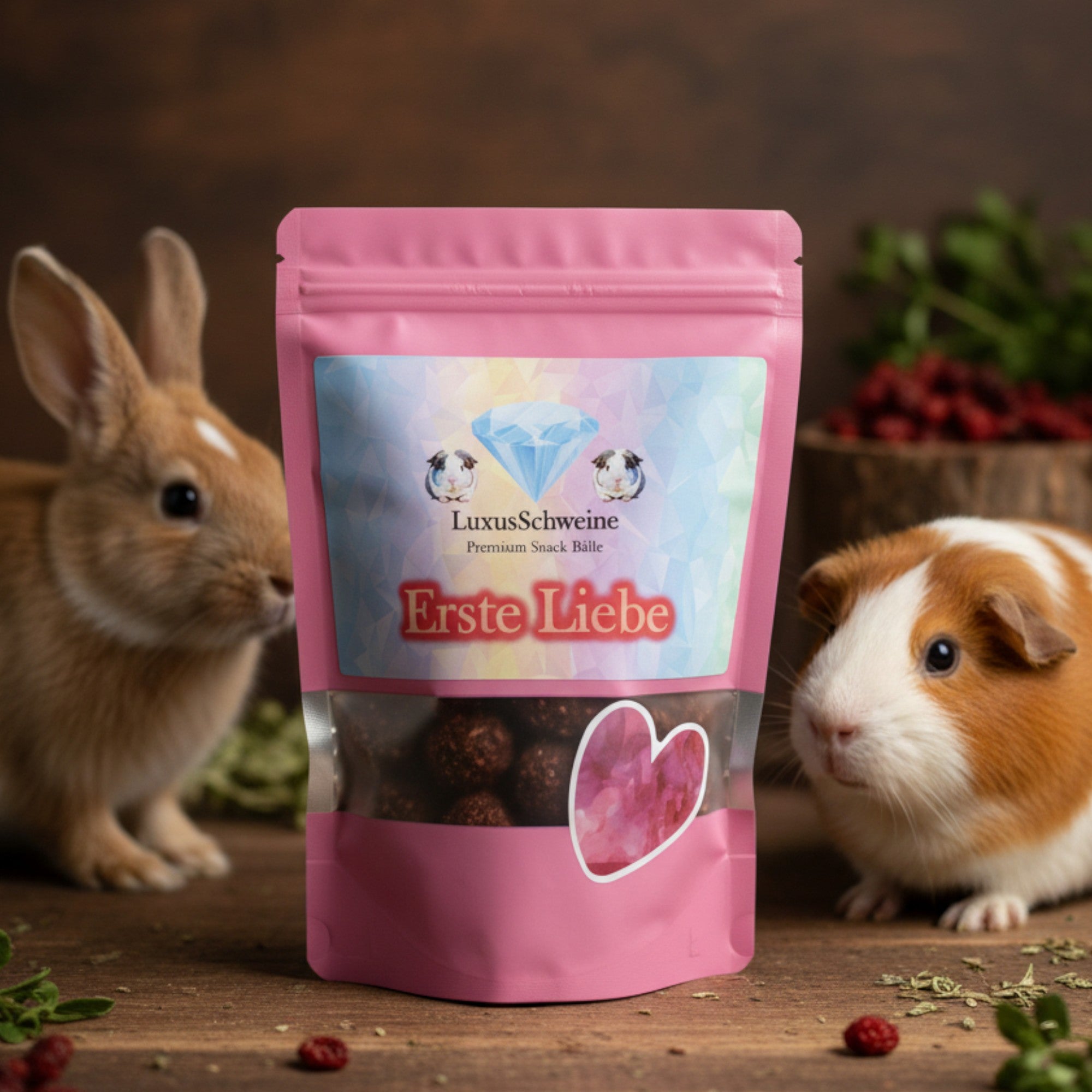 💘 Erste Liebe – Premium Bälle für deine Meerschweinchen