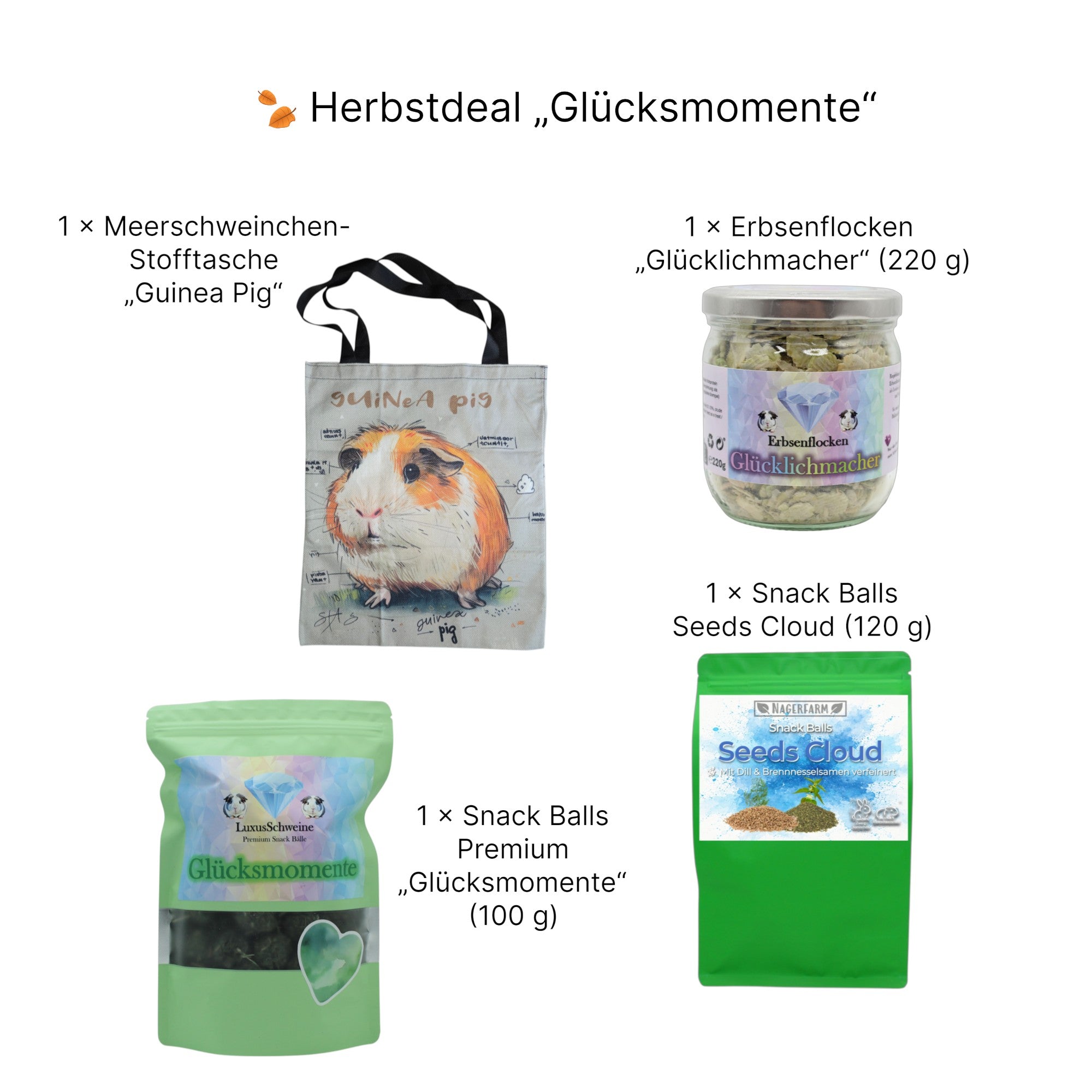 🍂 Herbstdeal „Glücksmomente“ – Alles, was glückliche Schweinchen lieben