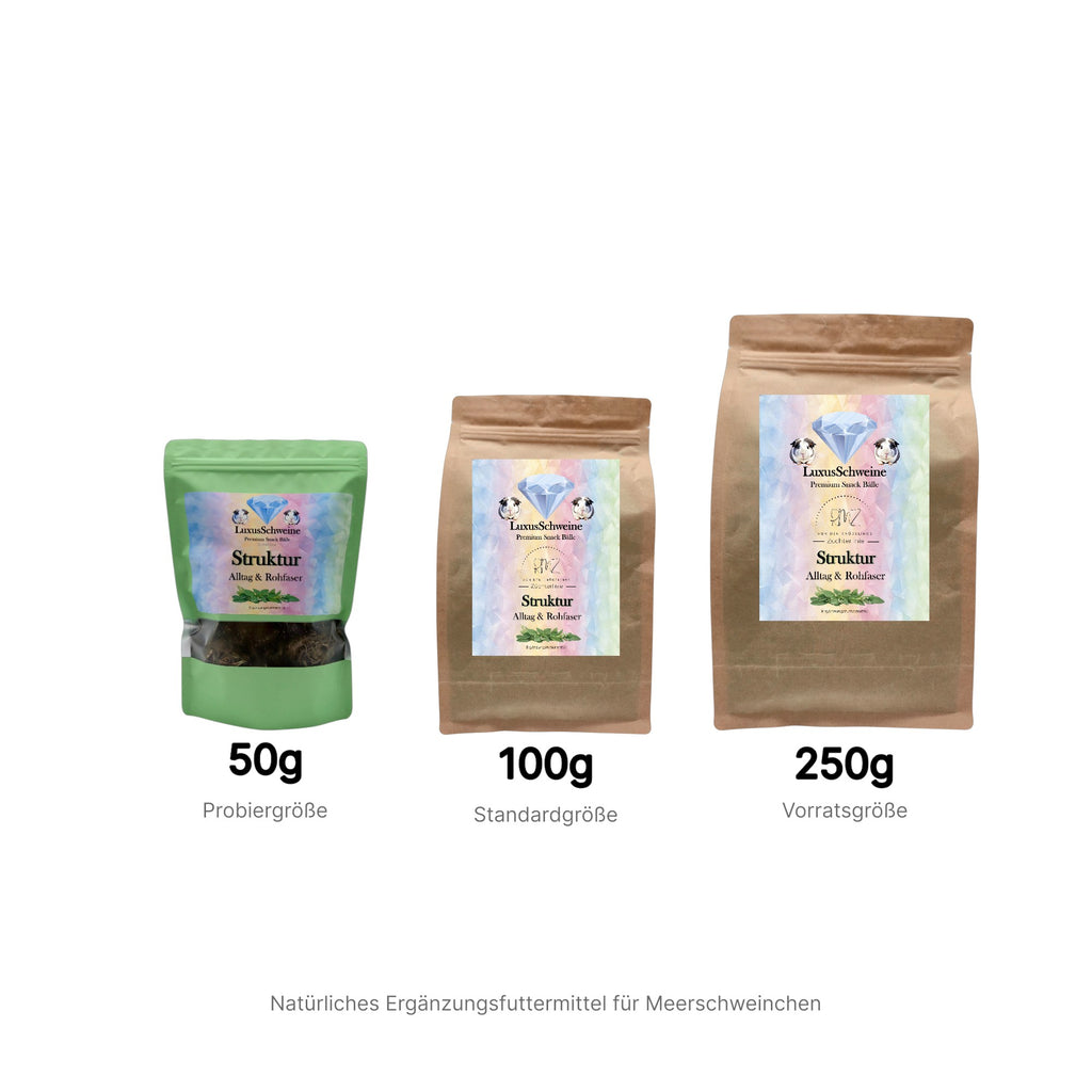 Structure - Daily Life & Crude Fiber - Knödelinos Premium Balls