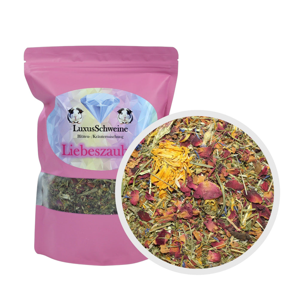 🌸 Incantesimo d'amore – Mix di fiori e erbe (sensibile) per porcellini d'India