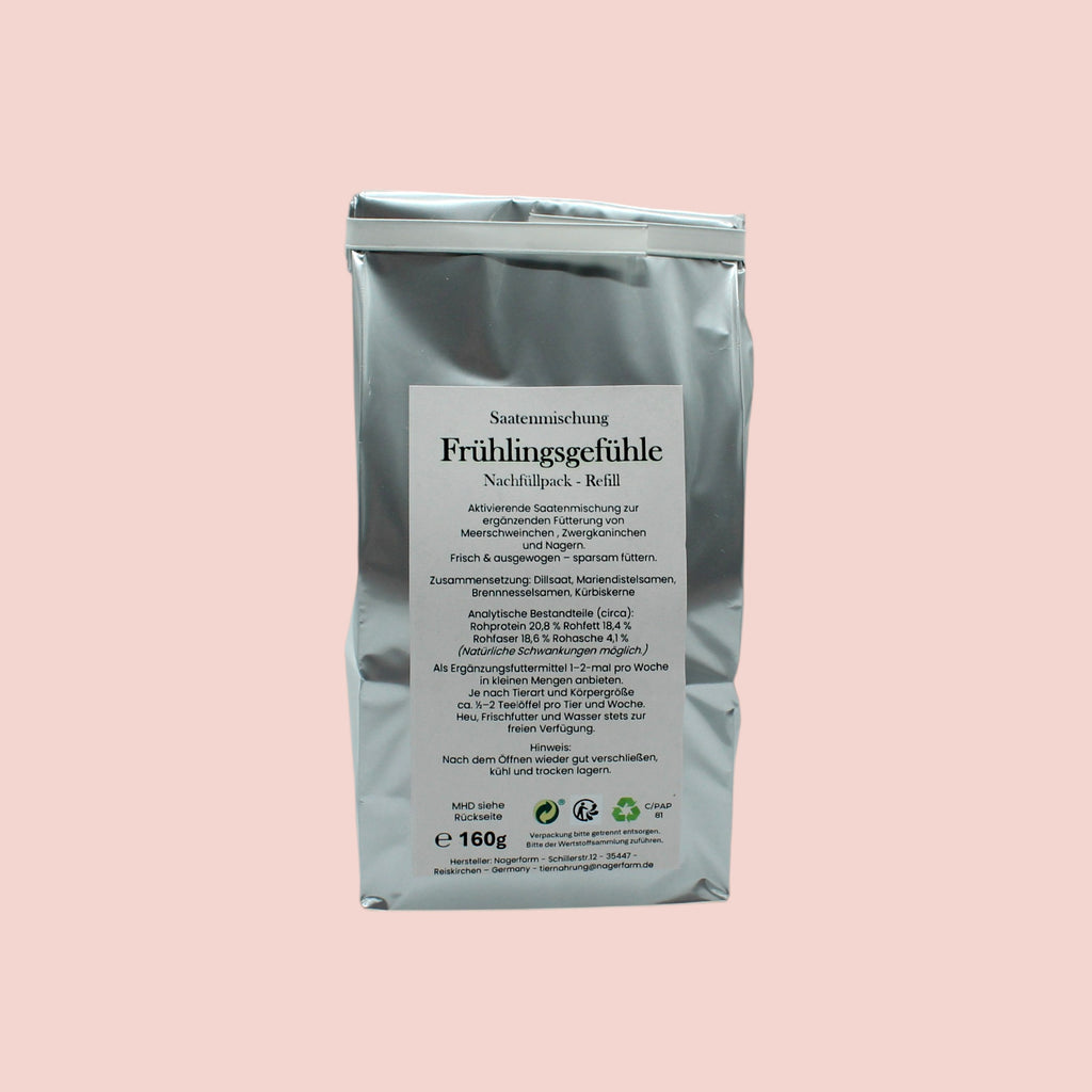 🌷 Saatenmischung Frühlingsgefühle – Nachfüllbeutel (Refill)