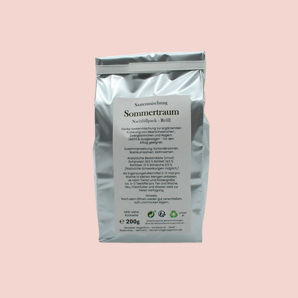 🌞 Saatenmischung Sommertraum – Nachfüllbeutel (Refill)