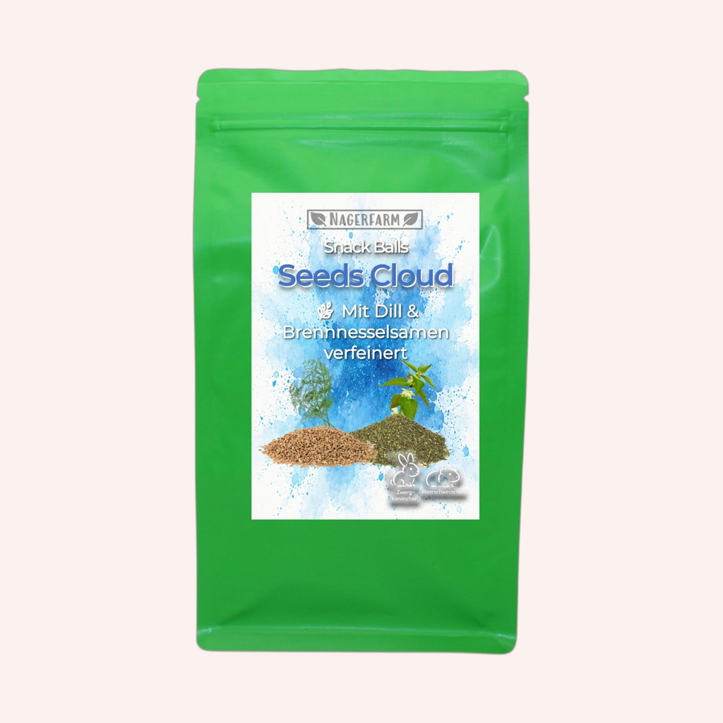 Snack Balls Seeds Cloud – Snack naturel au foin pour cochons d’Inde
