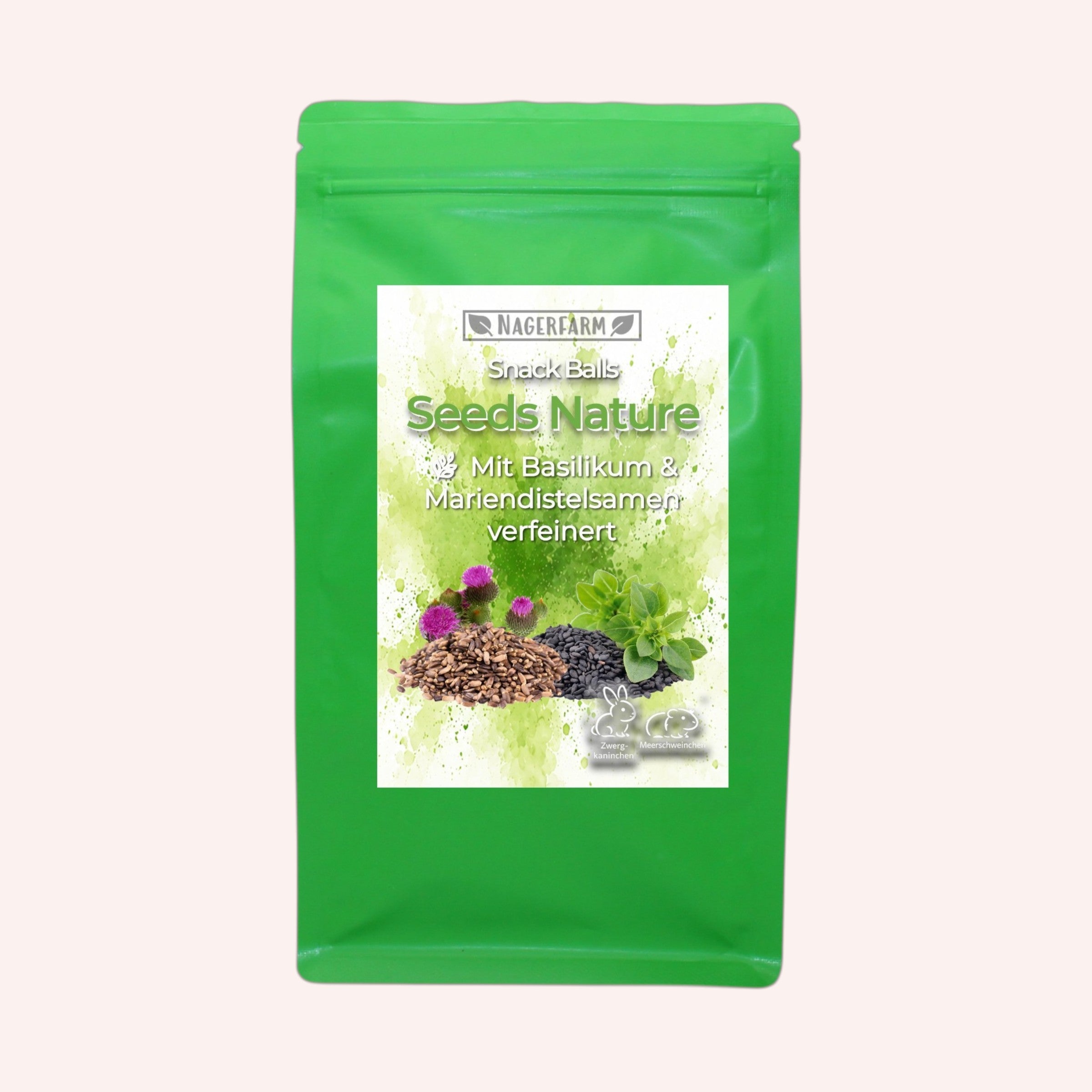 Snack Balls Seeds Nature – Natural Hay Snack for Guinea Pigs