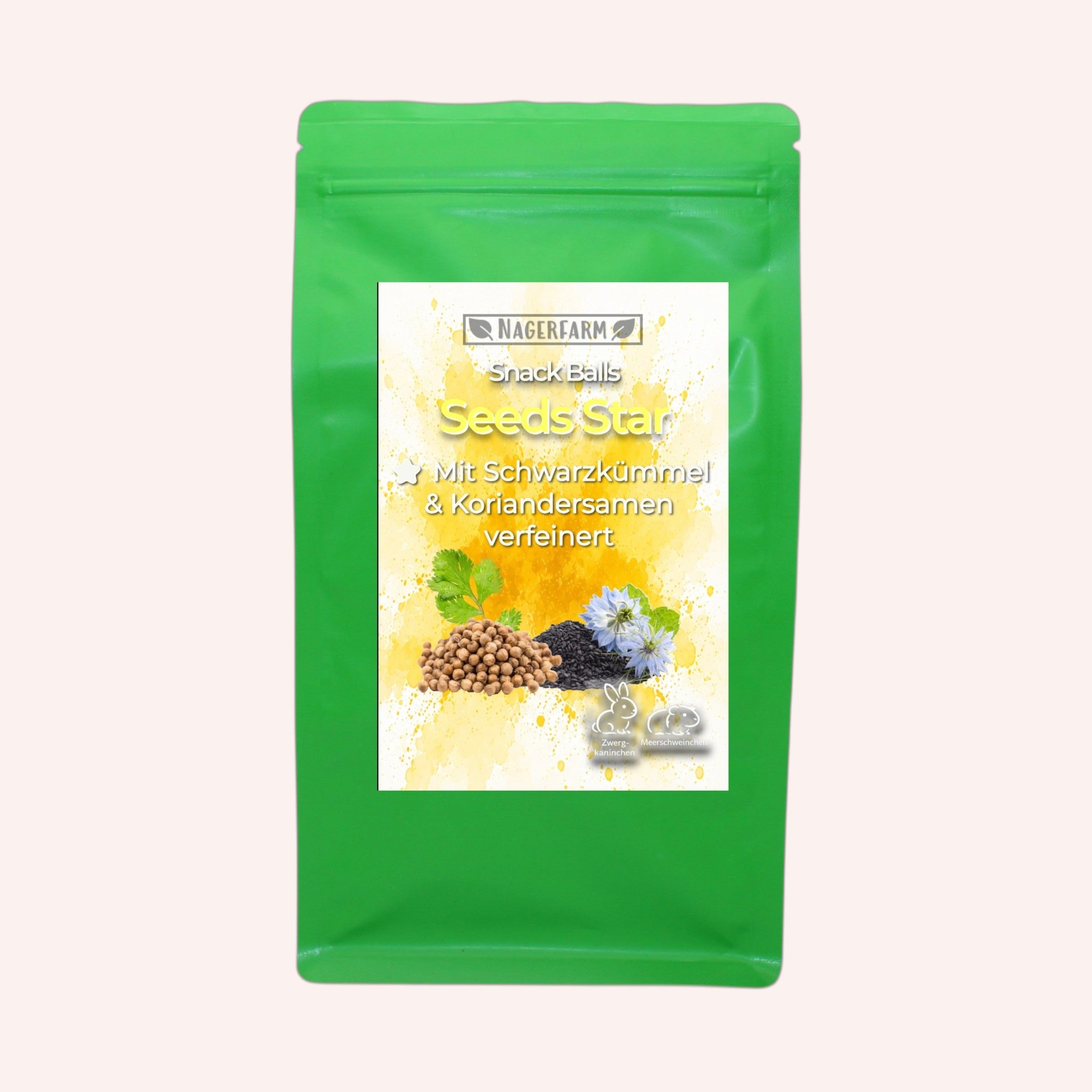 Snack Balls Seeds Star – Natural Hay Snack for Guinea Pigs