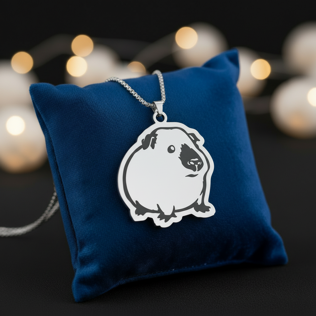 🐹Meerschweinchen Halskette „Classic Meeri“ ✨ in Gold oder Silber